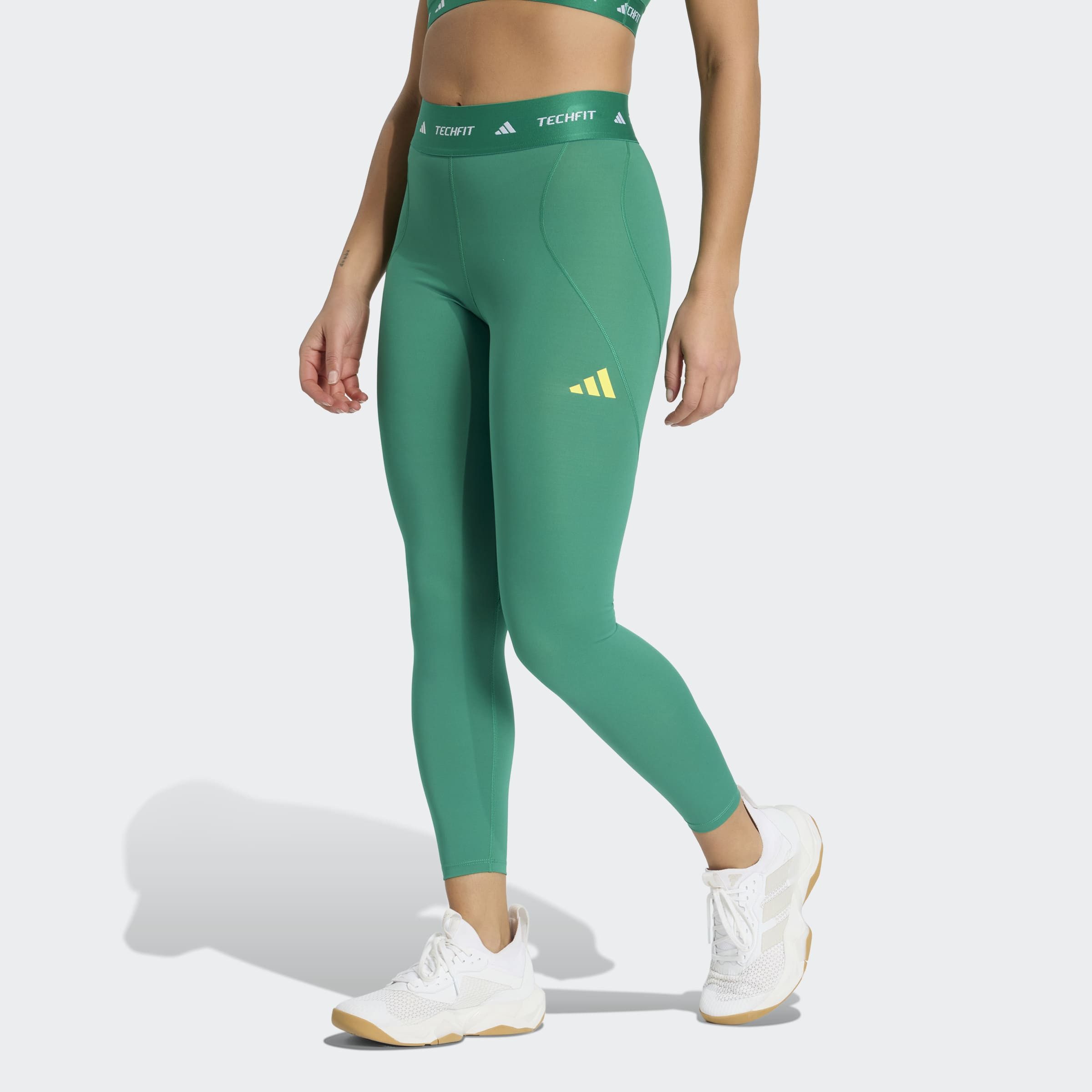 adidas Performance Trainingstights TECHFIT WORKOUT COLOR BLOCK 7/8 LEGGINGS günstig online kaufen