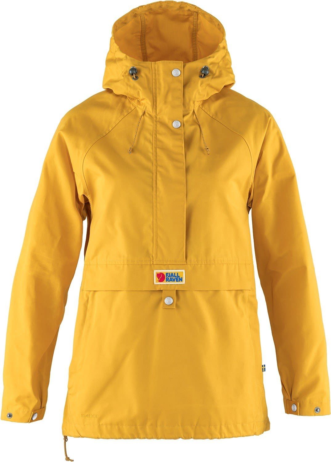 Fjällräven Anorak Fjällräven W Vardag Anorak Damen Anorak Mustard Yellow