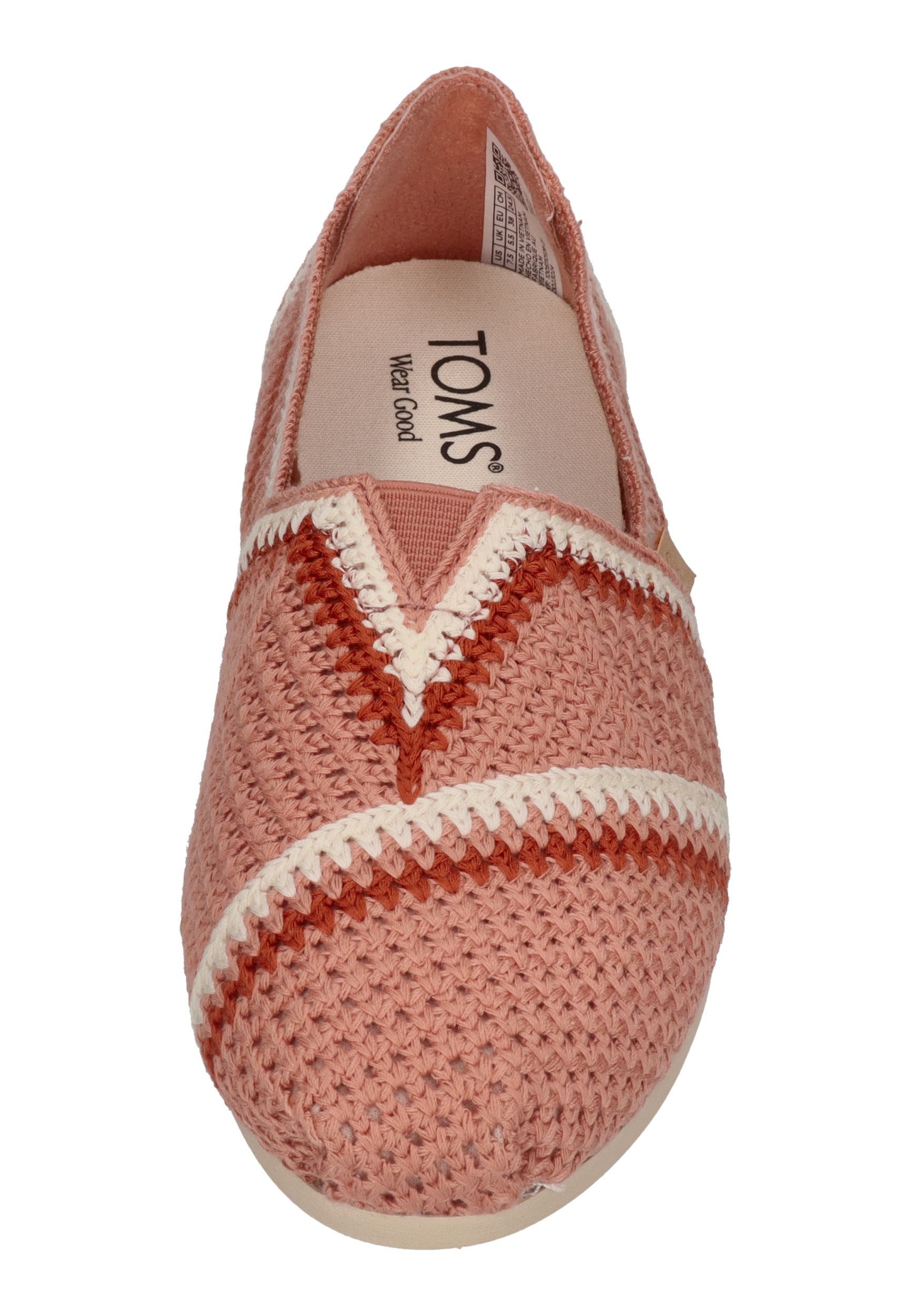 TOMS ALPARGATA Espadrille Bloom Multi Engineered Crochet