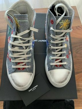 YVES SAINT LAURENT SAINT LAURENT YSL BEDFORD HIGH TOP SNEAKERS TURNSCHUHE SHOES SCHUHE TR Sneaker