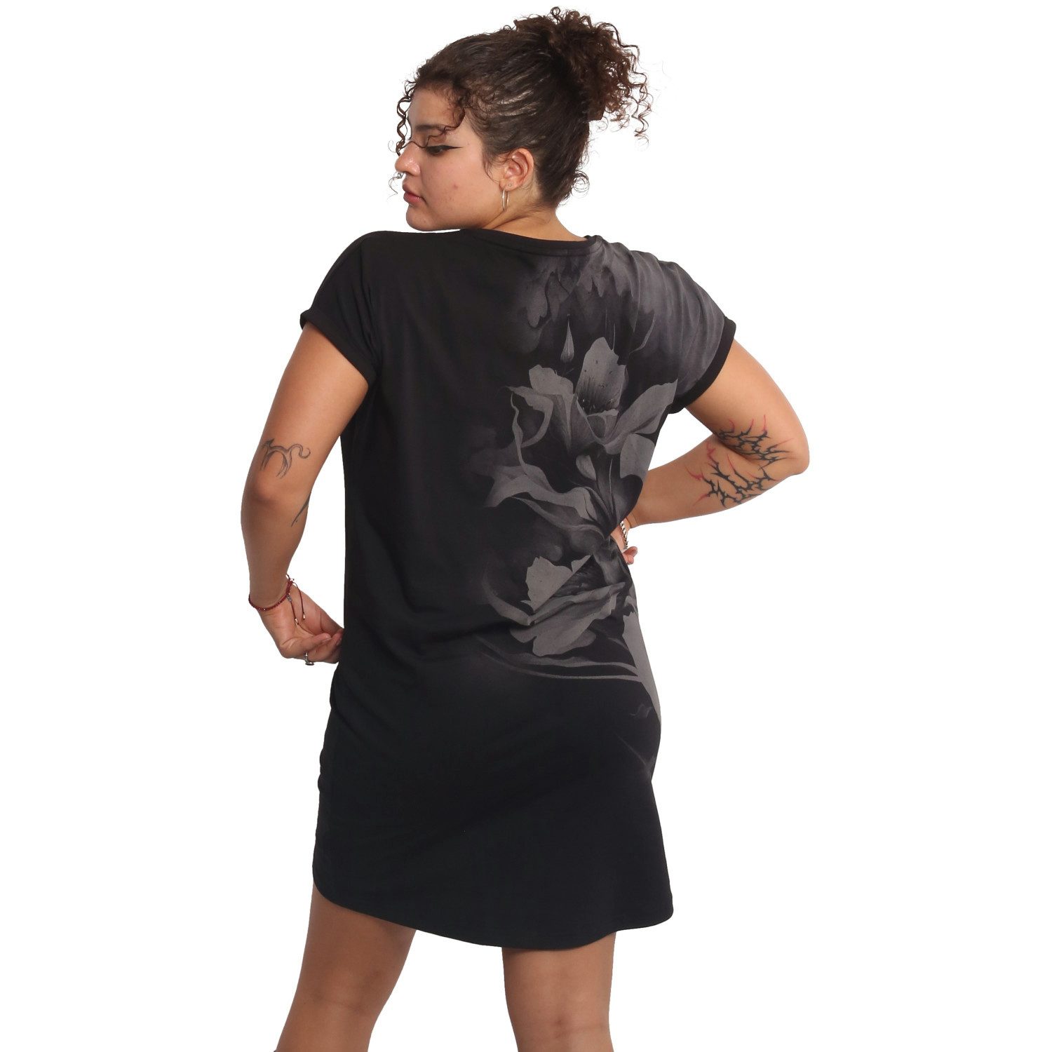 YAKUZA Shirtkleid Night Flower günstig online kaufen