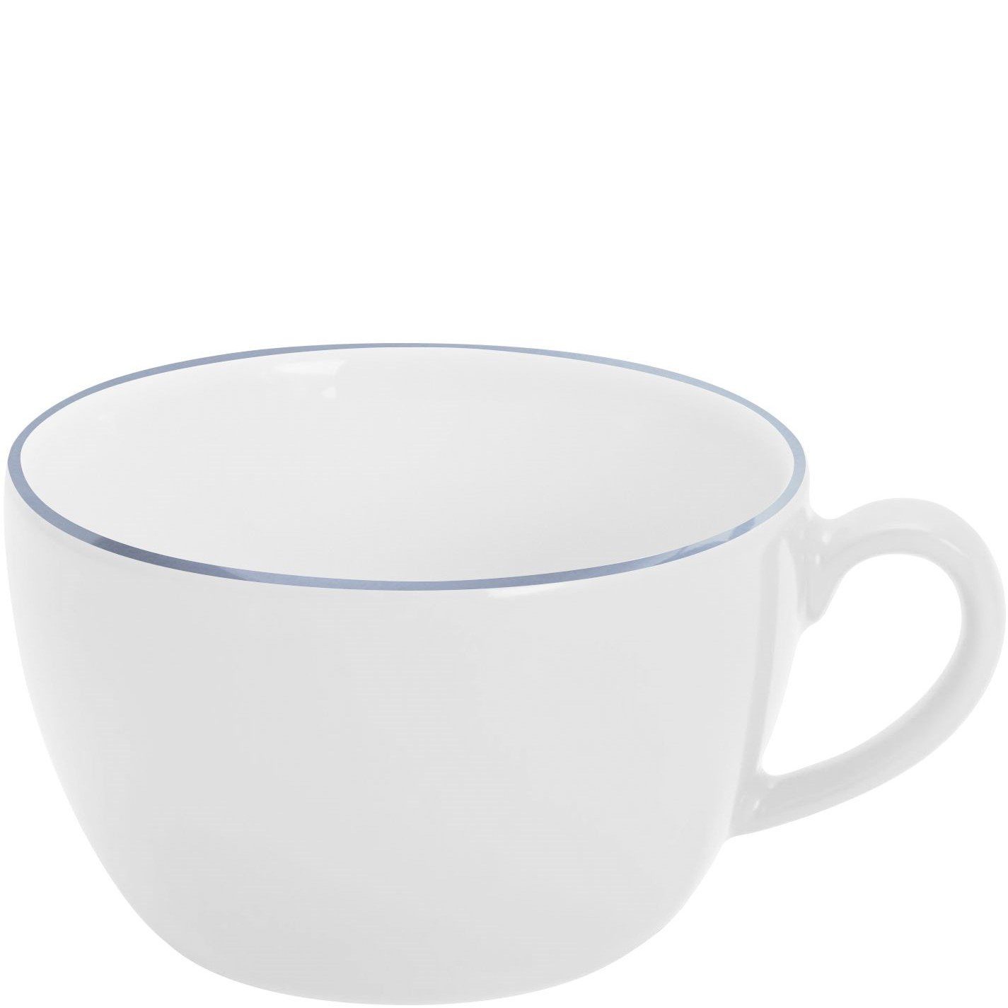 Kahla Cappuccinotasse Pronto Line 0,25 l, Porzellan, Made in Germany Line stormy blue