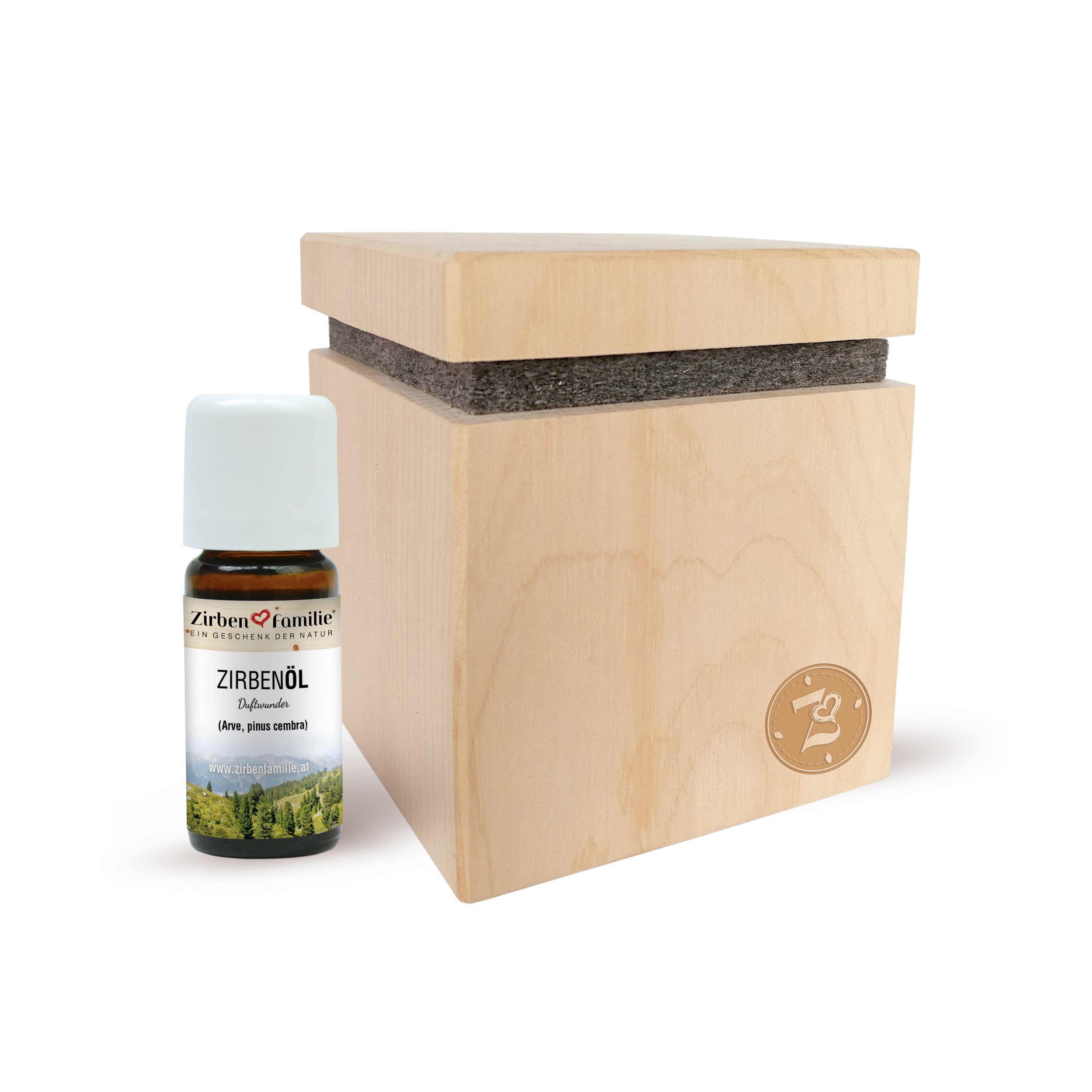 Duft-Set ZirbenWürfel Premium