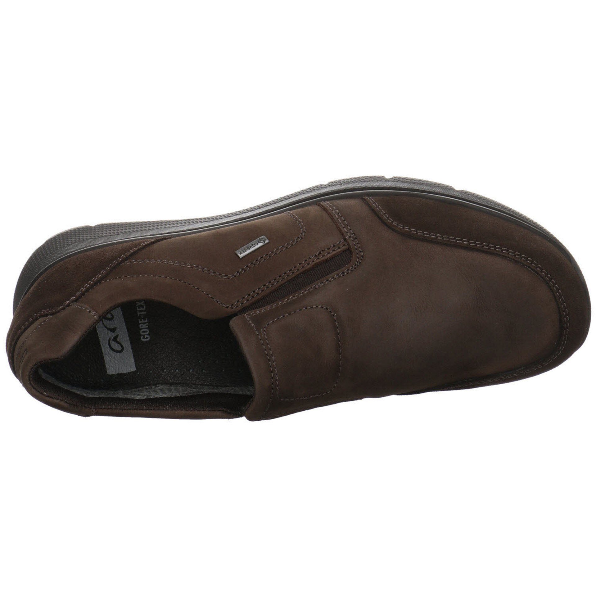 Slipper Benjo-Goretex Slipper braun Slipper 040900 Glattleder Ara Herren Schuhe