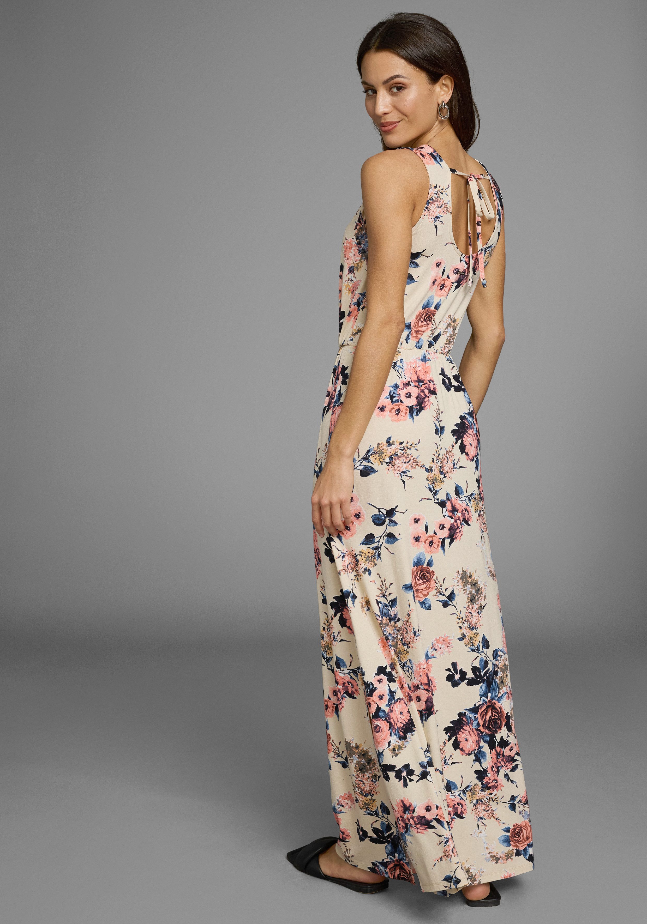 Laura Scott Sommerkleid mit hohem Rundhals günstig online kaufen
