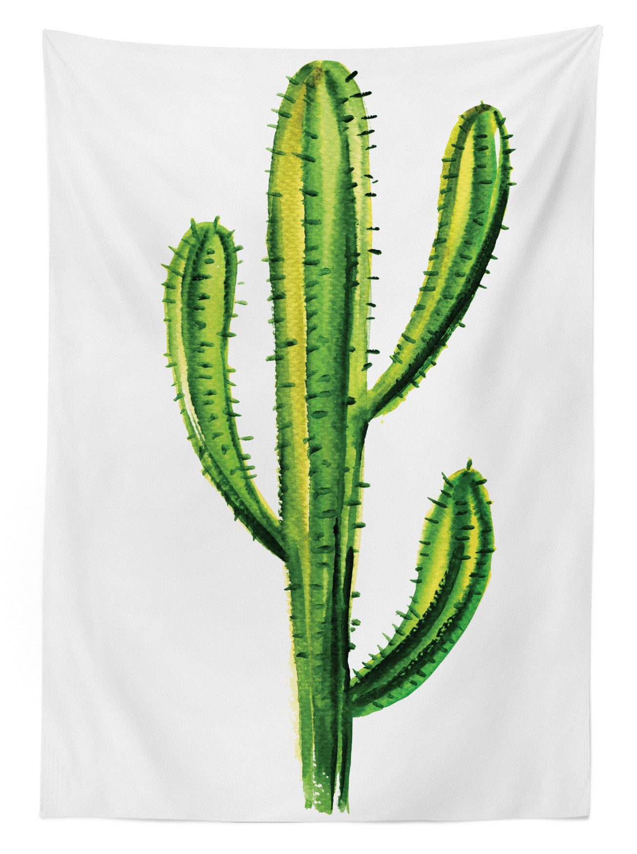 Abakuhaus Tischdecke Farbfest Klare Für Cactus Cartoon Wüste Farben, Waschbar Mexican den geeignet Bereich Außen