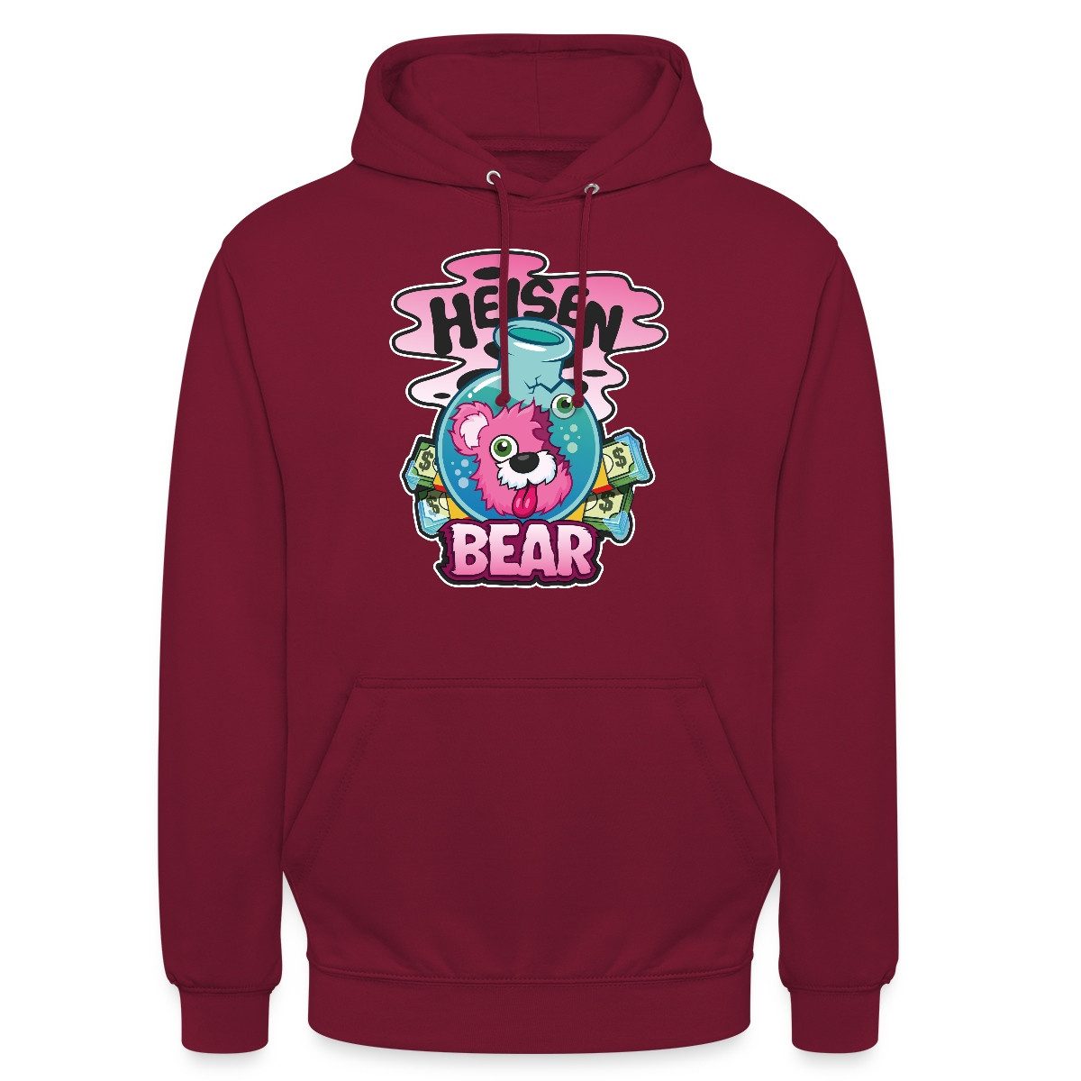 Hoodie Breaking Bad Heisenbear Pinker Teddybär Unisex Hoodie