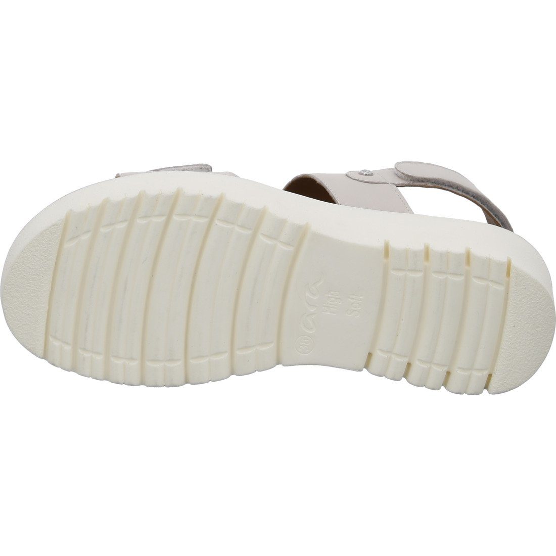 Schuhe, Ara Bilbao Ara 048122 - beige Sandalette Sandalette Glattleder