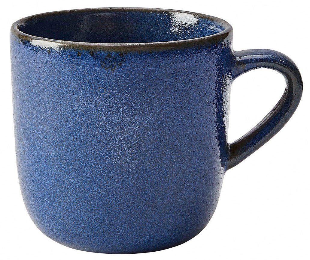 Auch der Versand ist kostenlos! aida RAW Steinzeug, Blue, cl, Midnight Tasse 6-teilig 20