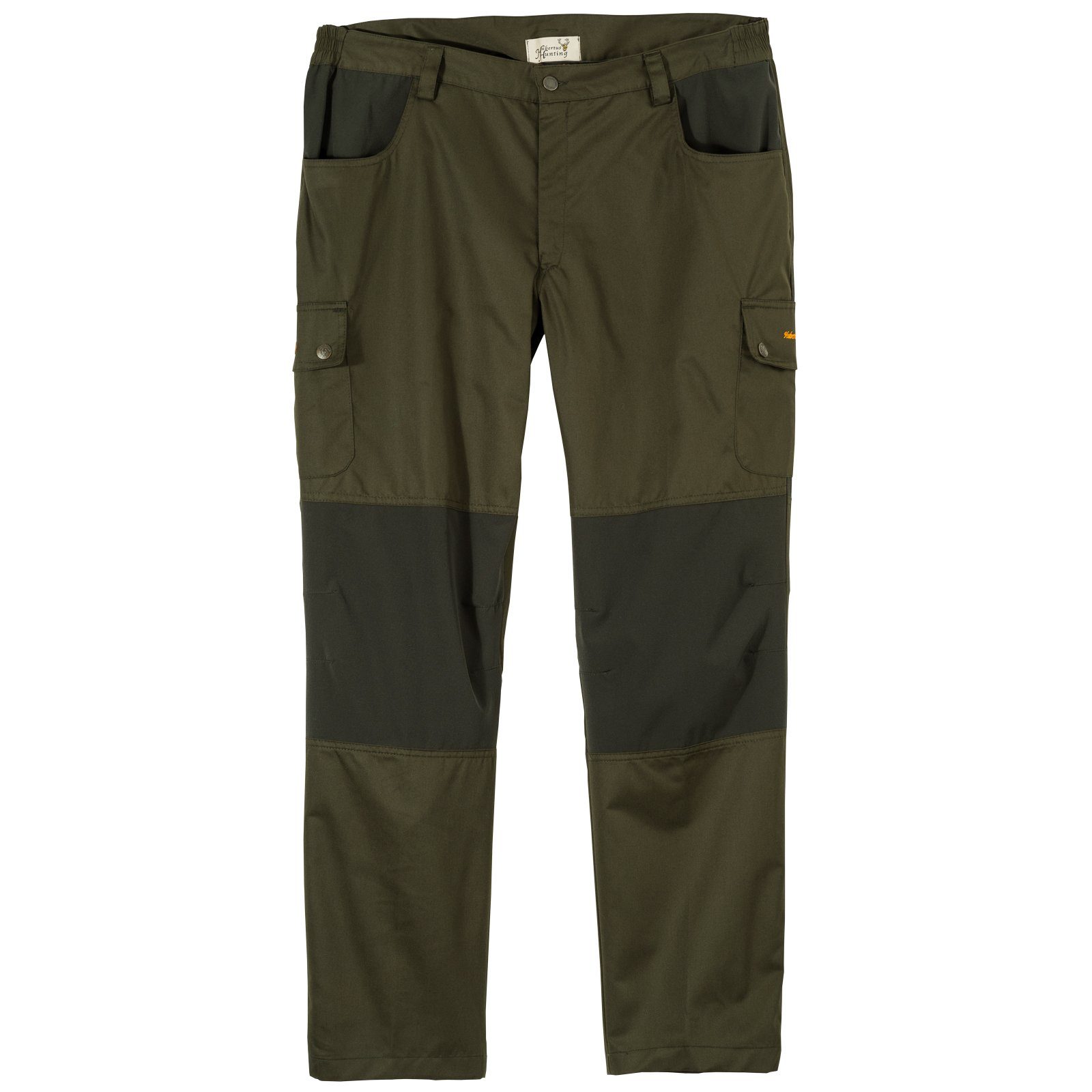 Hubertus Outdoorhose Hubertus Outdoor-Hose Hydro dunkeloliv Übergröße