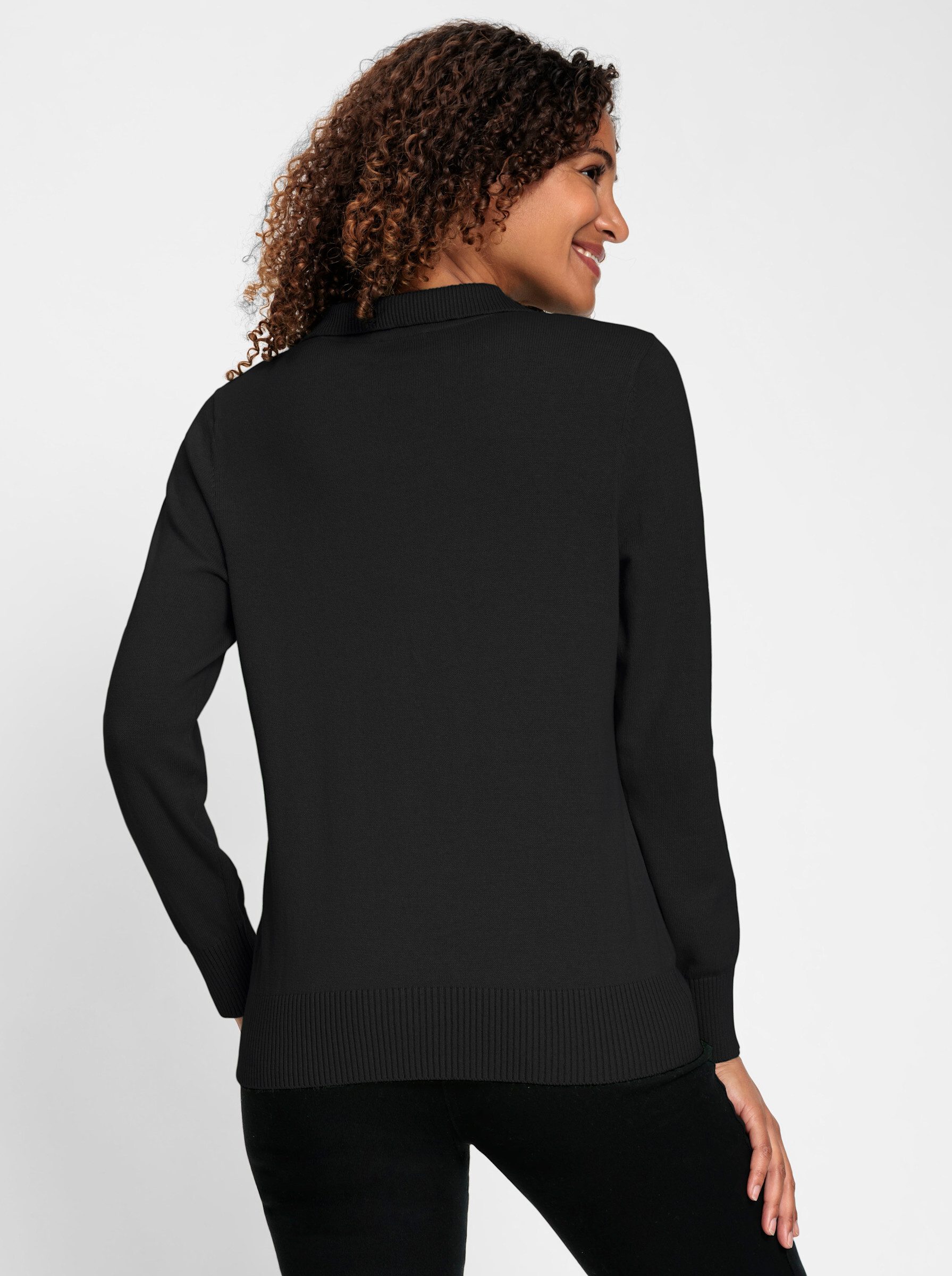 Witt Strickpullover Polopullover .