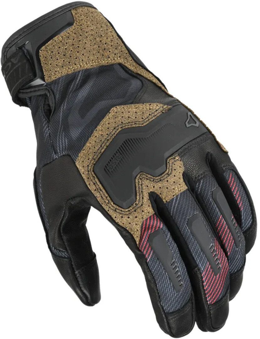 Macna Motorradhandschuhe Haros 2.0 Motorrad Handschuhe kurze Stulpe,Touchscreenbedienung möglich