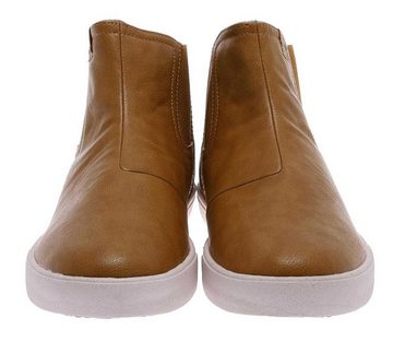 SAOLA YAMBA Camel Damen Hi-Top Sneaker Braun Sneaker VEGAN