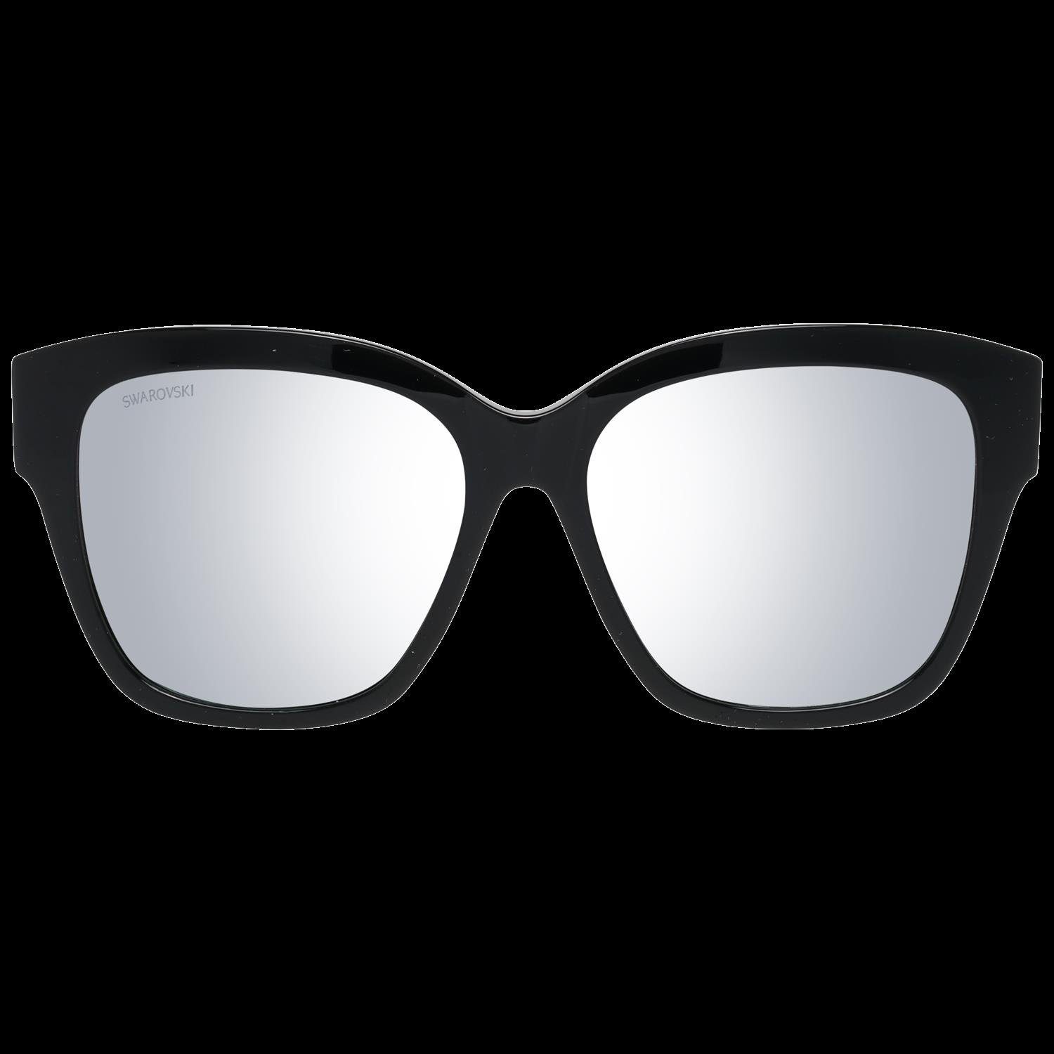 mit verspiegelte Swarovski Kristallen Swarovski funkelnden Bügel Brillengläser, Sonnenbrille 5701Z SK0305