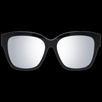 Swarovski Sonnenbrille SK0305 5701Z verspiegelte Brillengläser, Bügel mit funkelnden Swarovski Kristallen