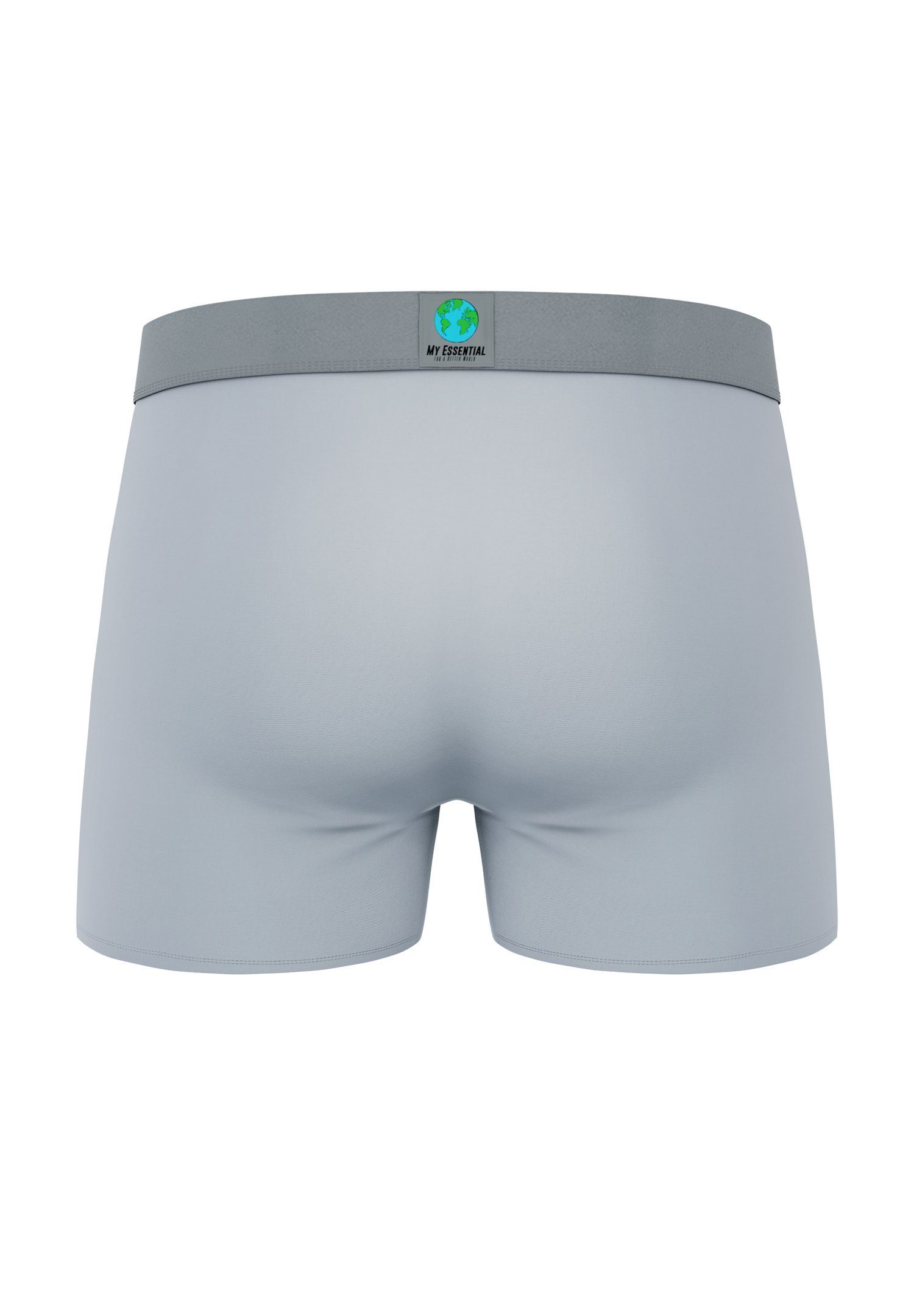 3-St., Clothing Anthrazit 3er-Pack) Cotton Pack 3 Bio 3080 Melange Boxershorts Essential My Boxers My (Spar-Pack, Essential