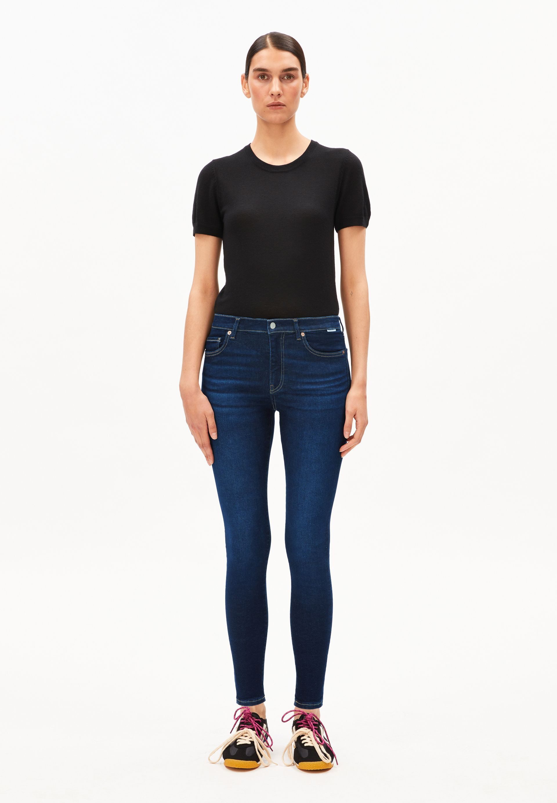 Armedangels Skinny-fit-Jeans TILLAA Skinny Jeans aus Baumwoll Mix (X-Stretch) Mid waist