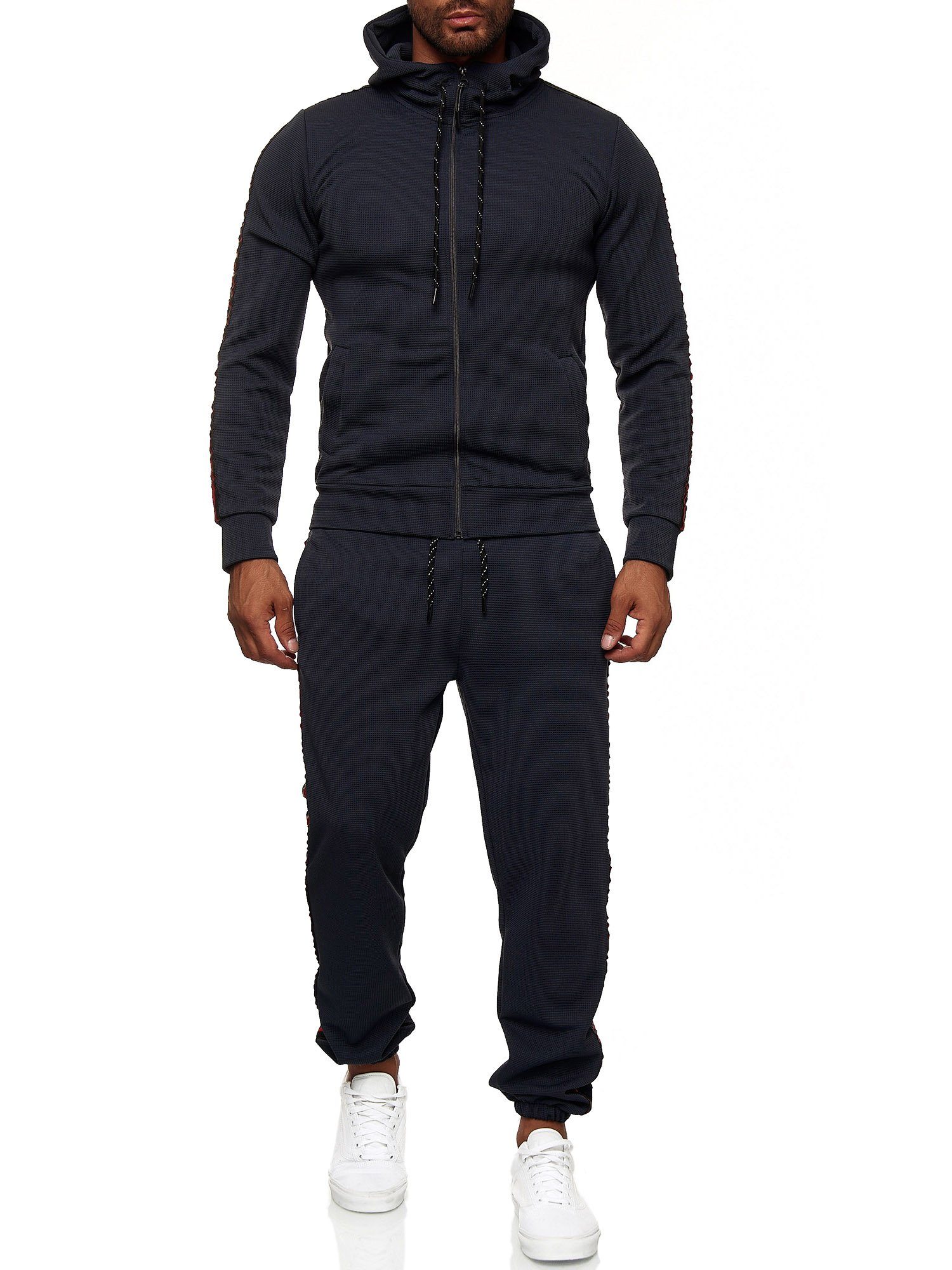 OneRedox Jogginganzug 1004AC (Sportanzug Jogger Trainingsanzug), Fitness Freizeit Casual