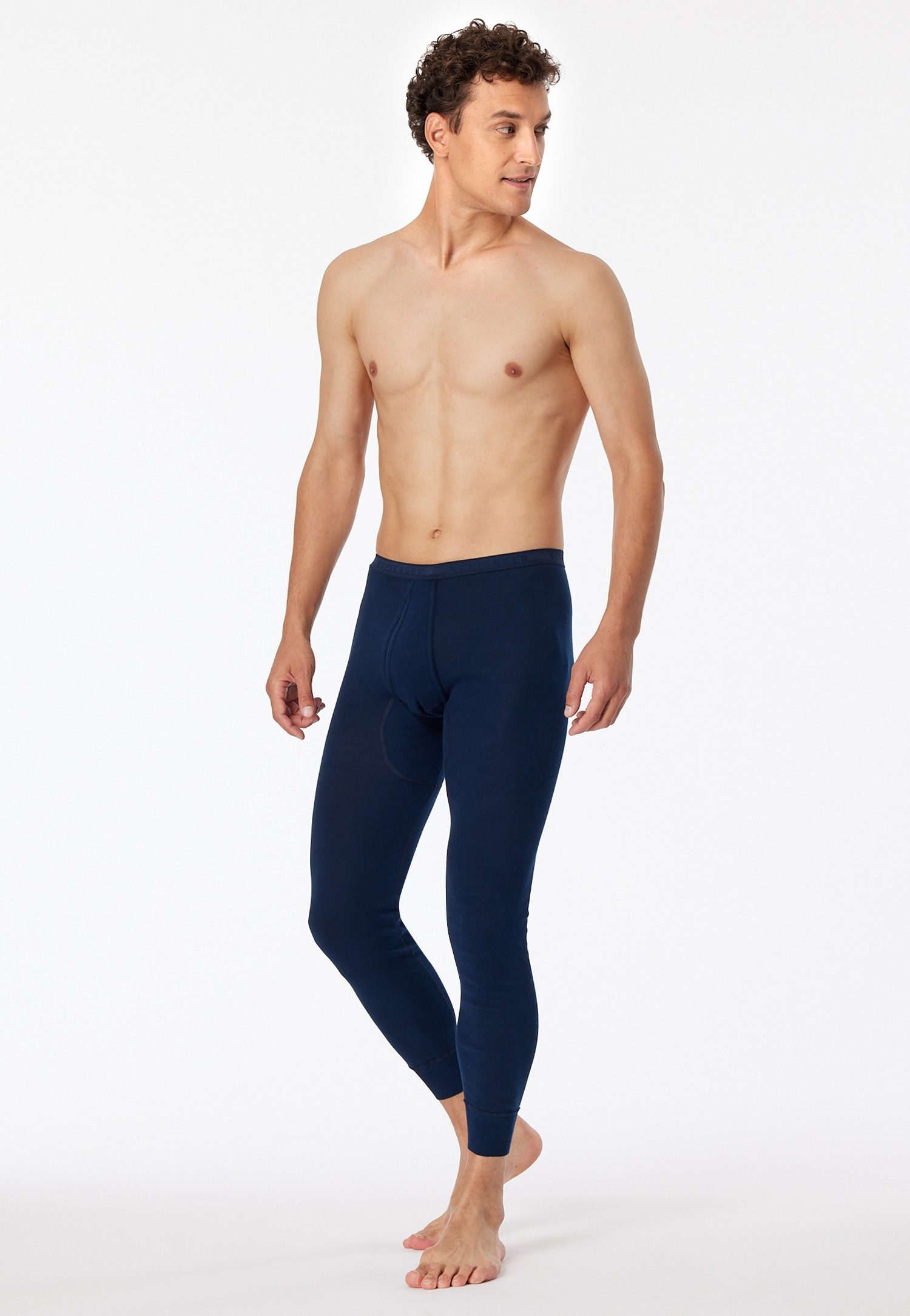 Schiesser Slip Original Classics langes Bein, mit Eingriff, ohne störende Seitennähte