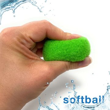 TOBJA Lernspielzeug Splash Bälle Wasserbomben 15er Set, Wiederverwendbare Wasserballons Spiel Wasserspaß