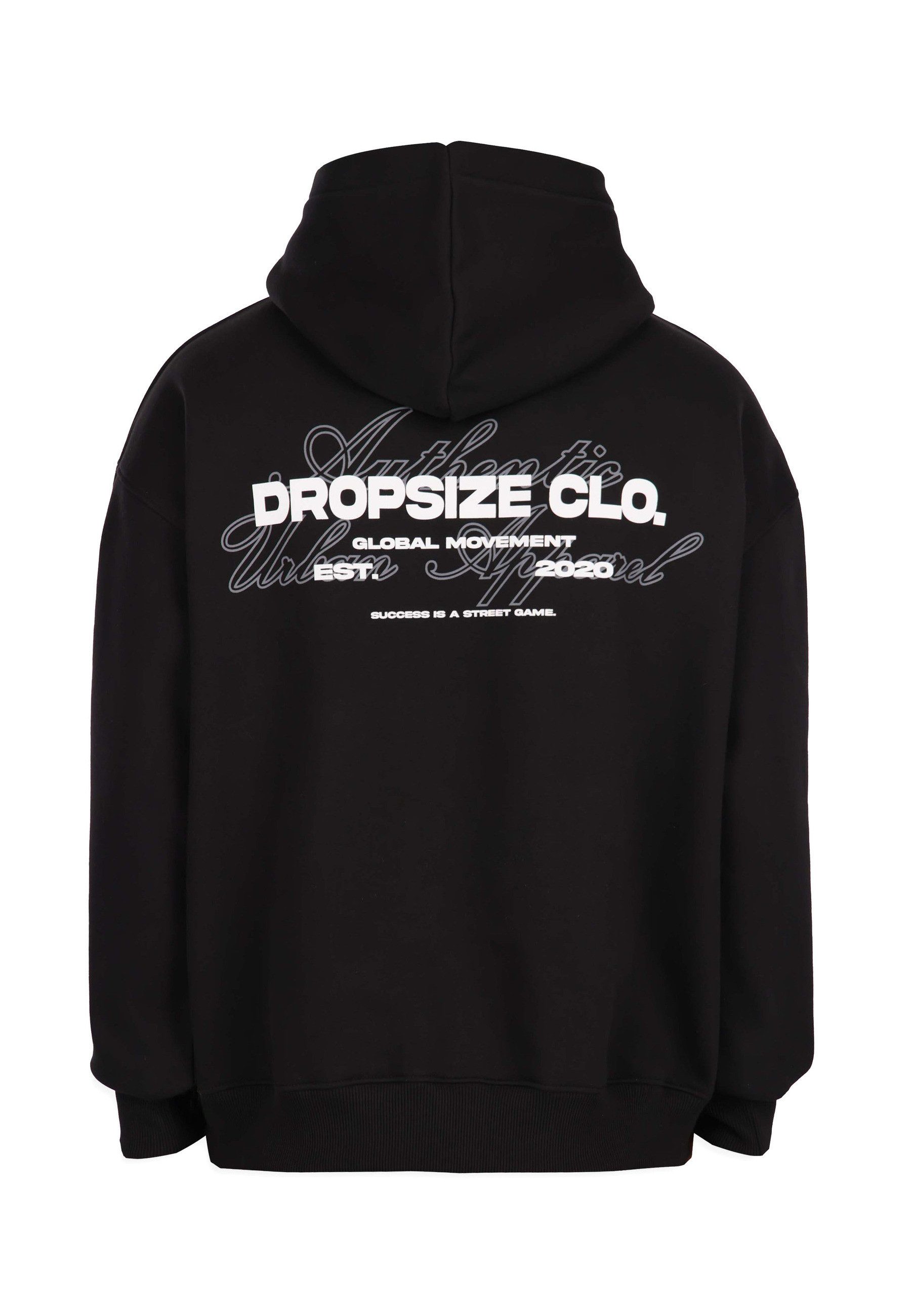 Dropsize Kapuzenpullover Dropsize GLOBAL MOVEMENT HOODIE (1-tlg) günstig online kaufen