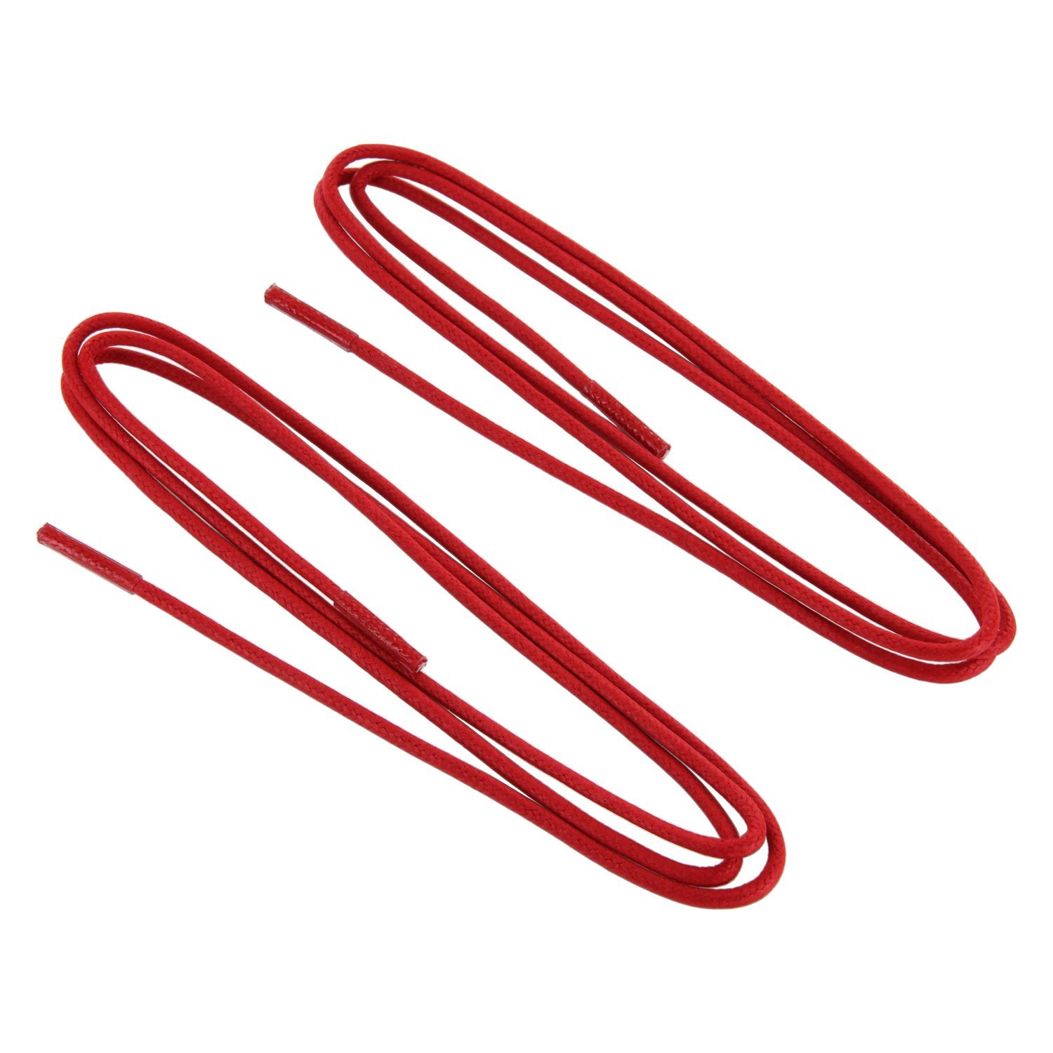 Collonil Schnürsenkel Schnürsenkel / Schuhband - gewachst - rund - dünn Rot | Schnürsenkel