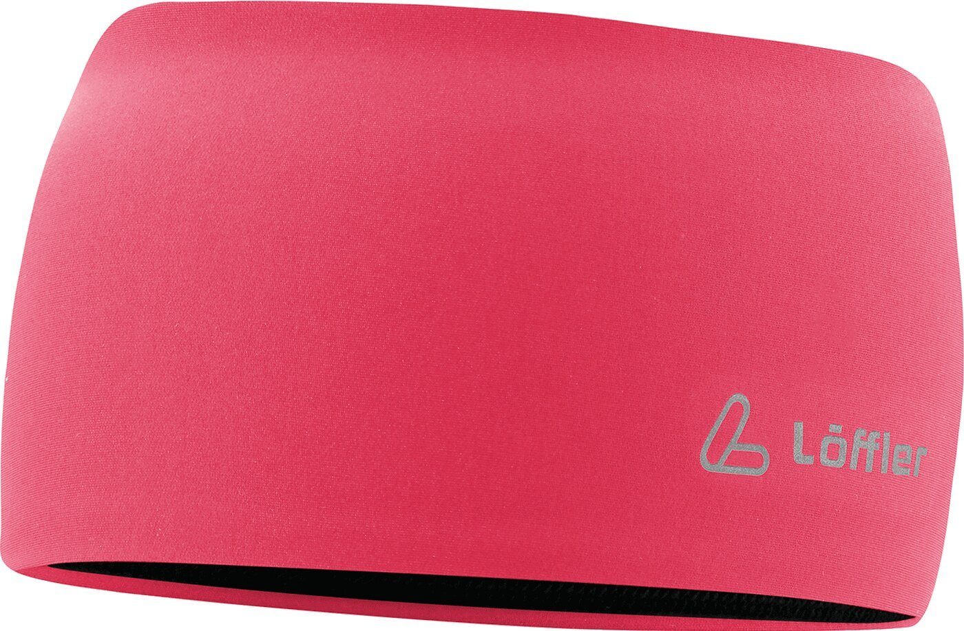 RED Stirnband ROUGE Löffler HEADBAND WIDE MONO