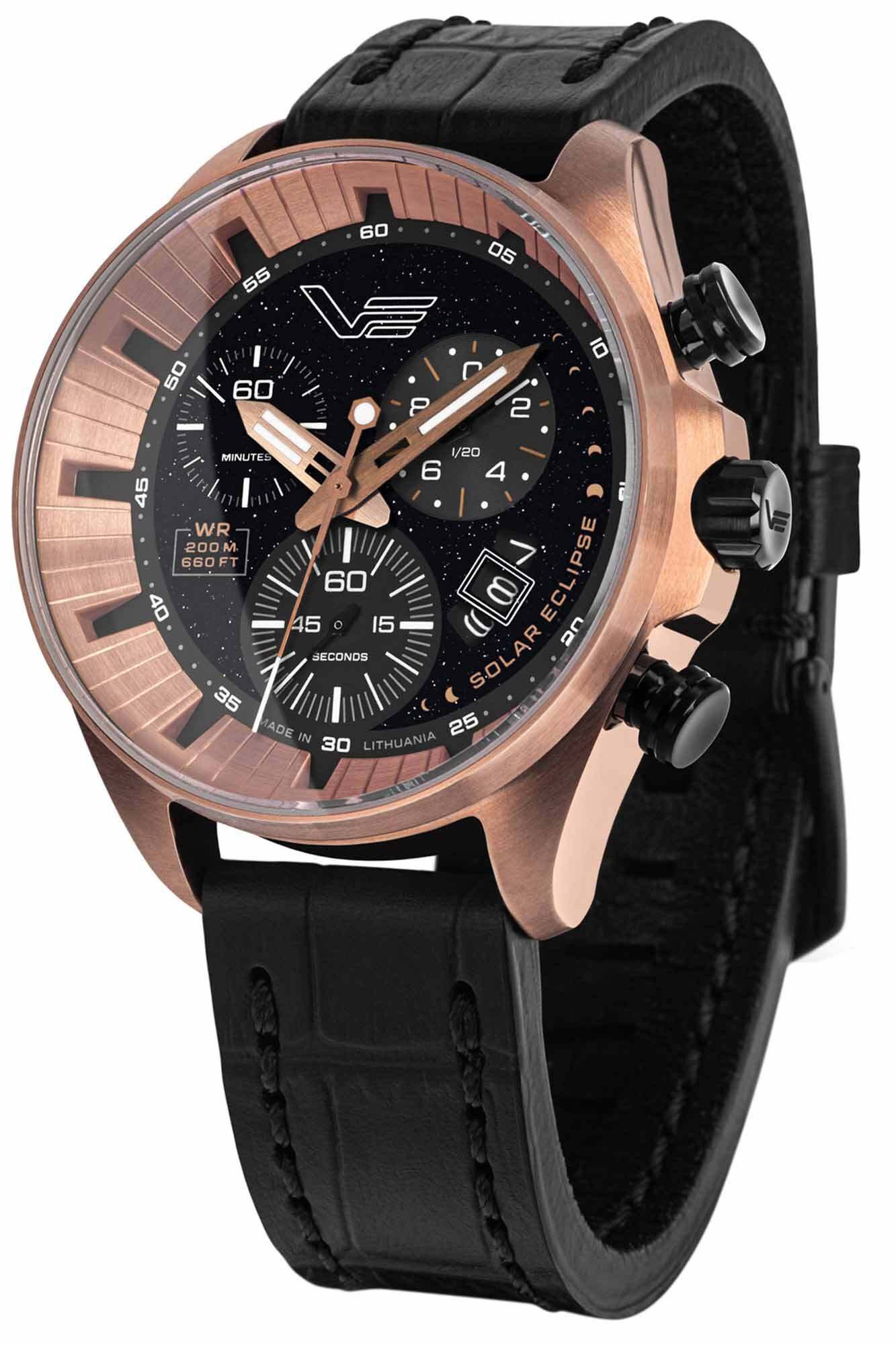 Vostok Europe Quarzuhr Chronograph Solar Eclipse günstig online kaufen