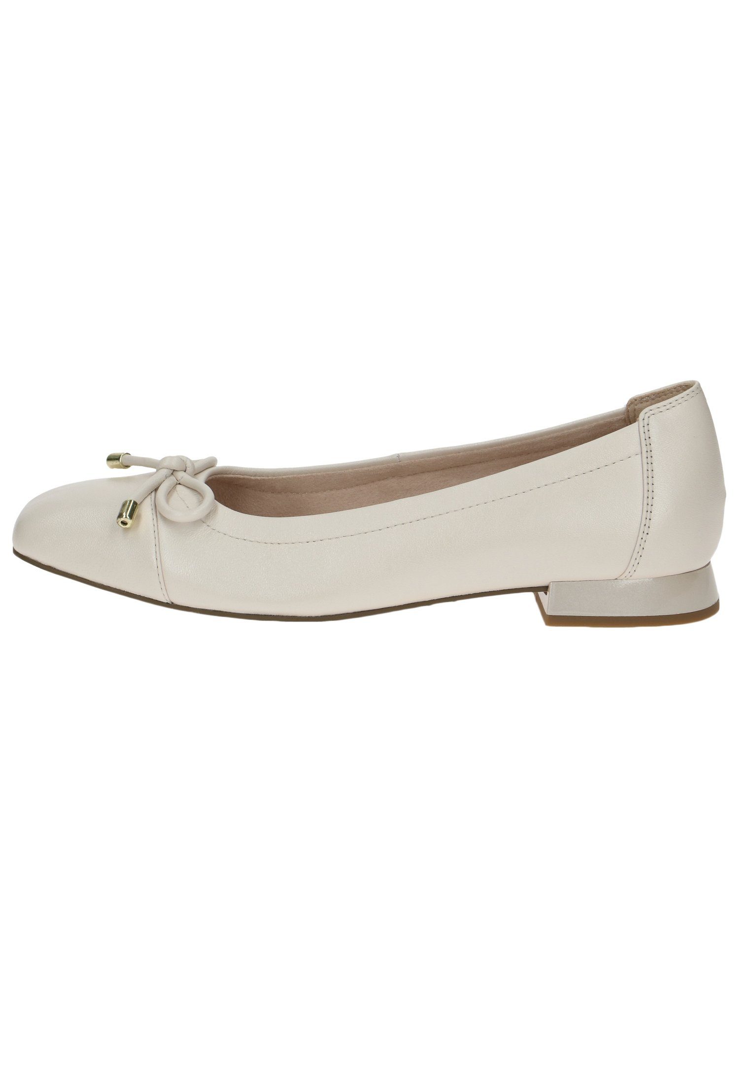 140 Cream Perlato Ballerina Caprice 9-22104-20