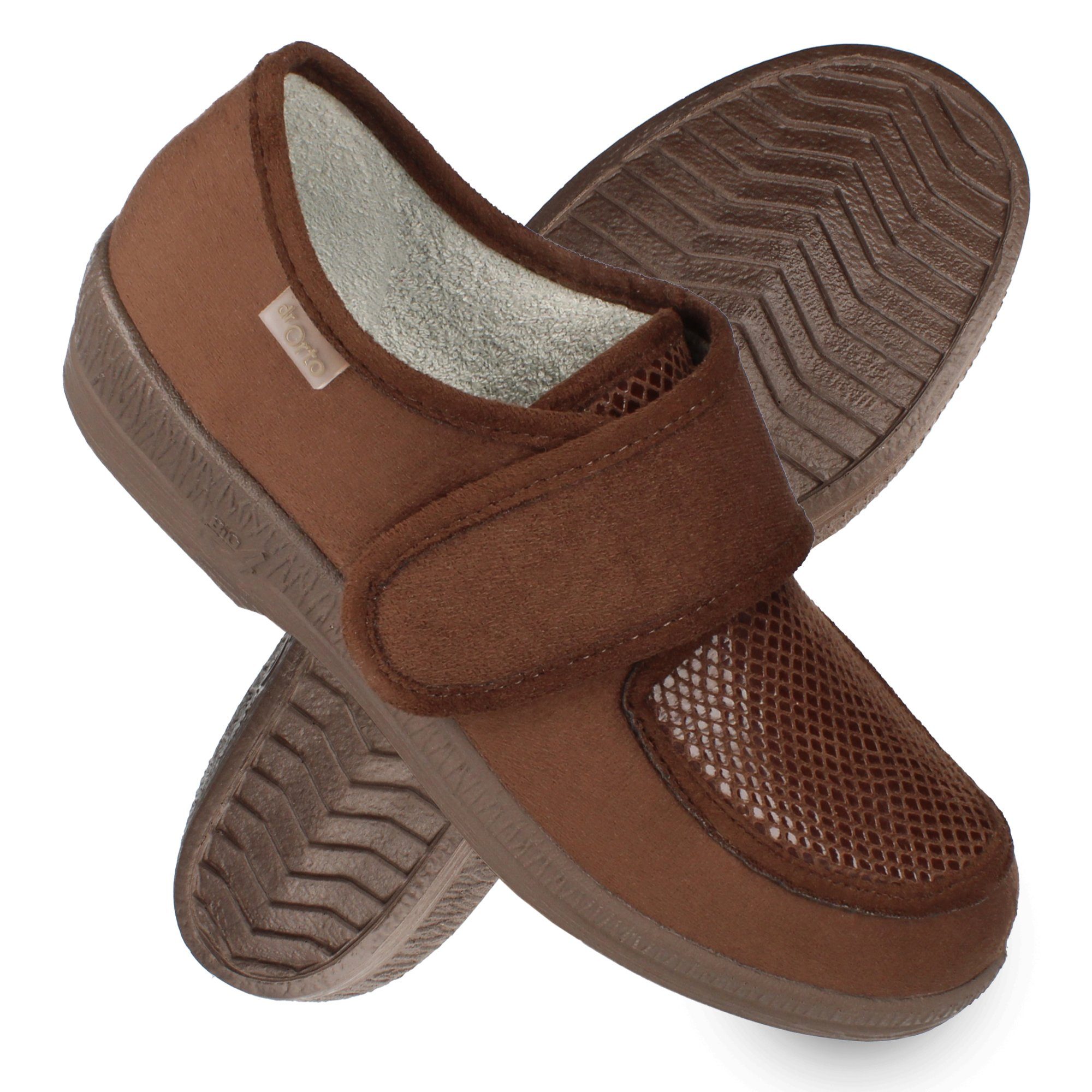 Dr. Orto Ersa Ballerina mit Klettverschluss Damen Loafer Klettverschluss
