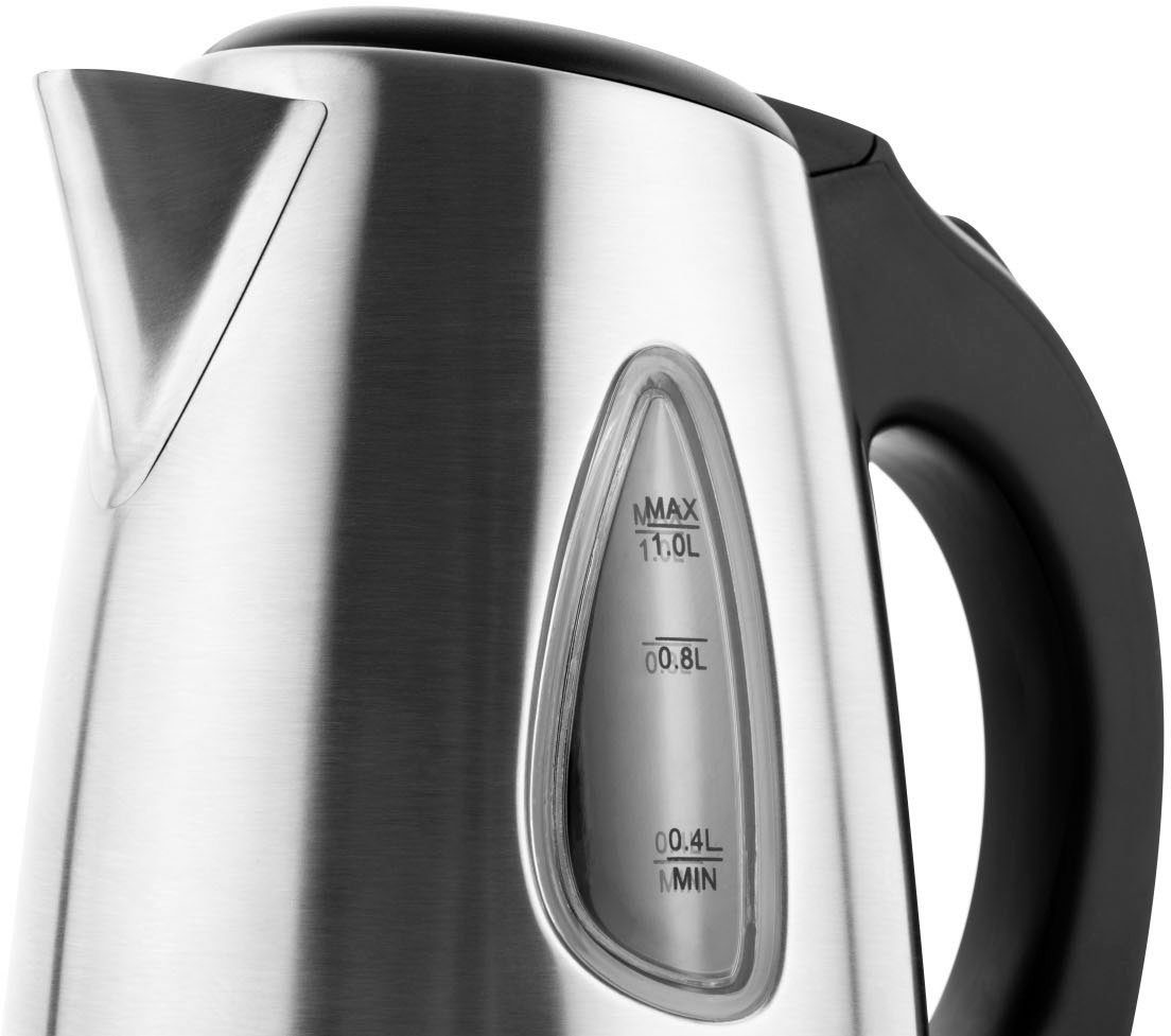 Hyundai Wasserkocher VK118, 1,0 l, 1630 W, Abschaltautomatik, Überhitzungsschutz, Drehbarer Sockel