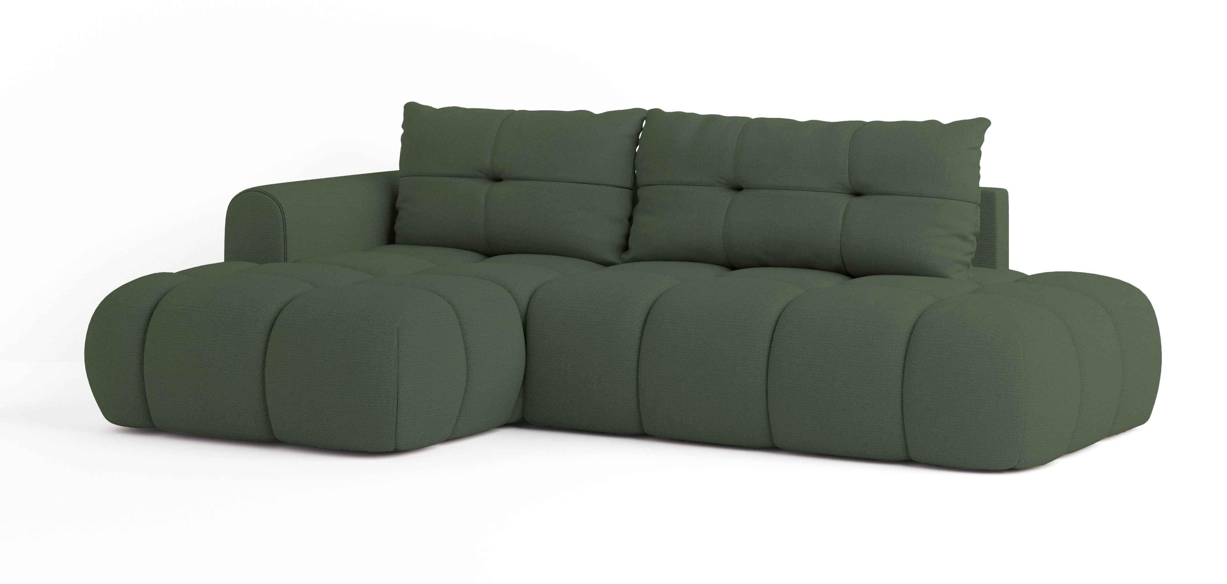 Masseno Ecksofa FLUMA mit Schlaffunktion L-Form, günstig online kaufen