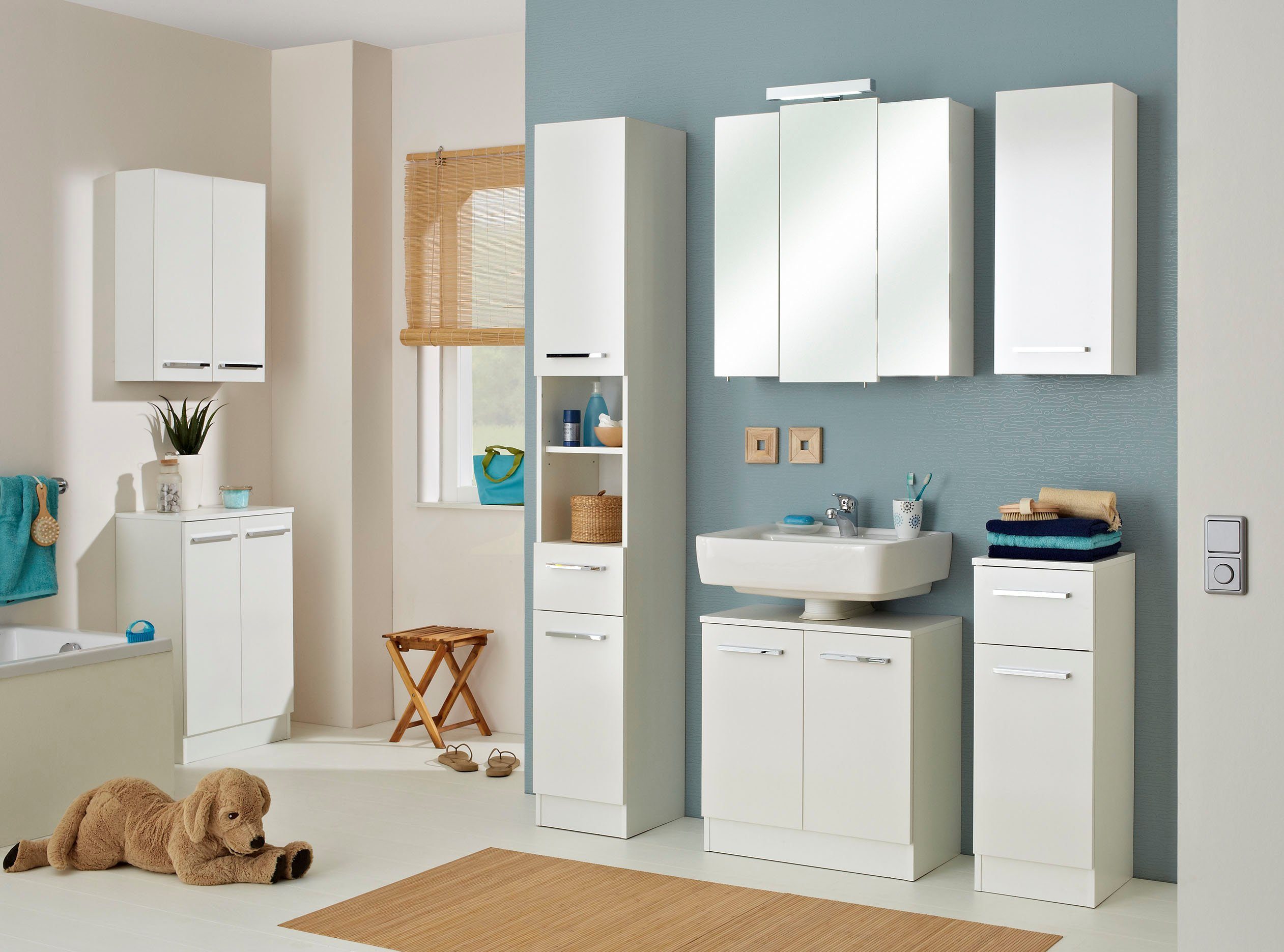 Saphir Hängeschrank Quickset 335 Wand-Badschrank 30 cm breit mit 1 Tür und günstig online kaufen