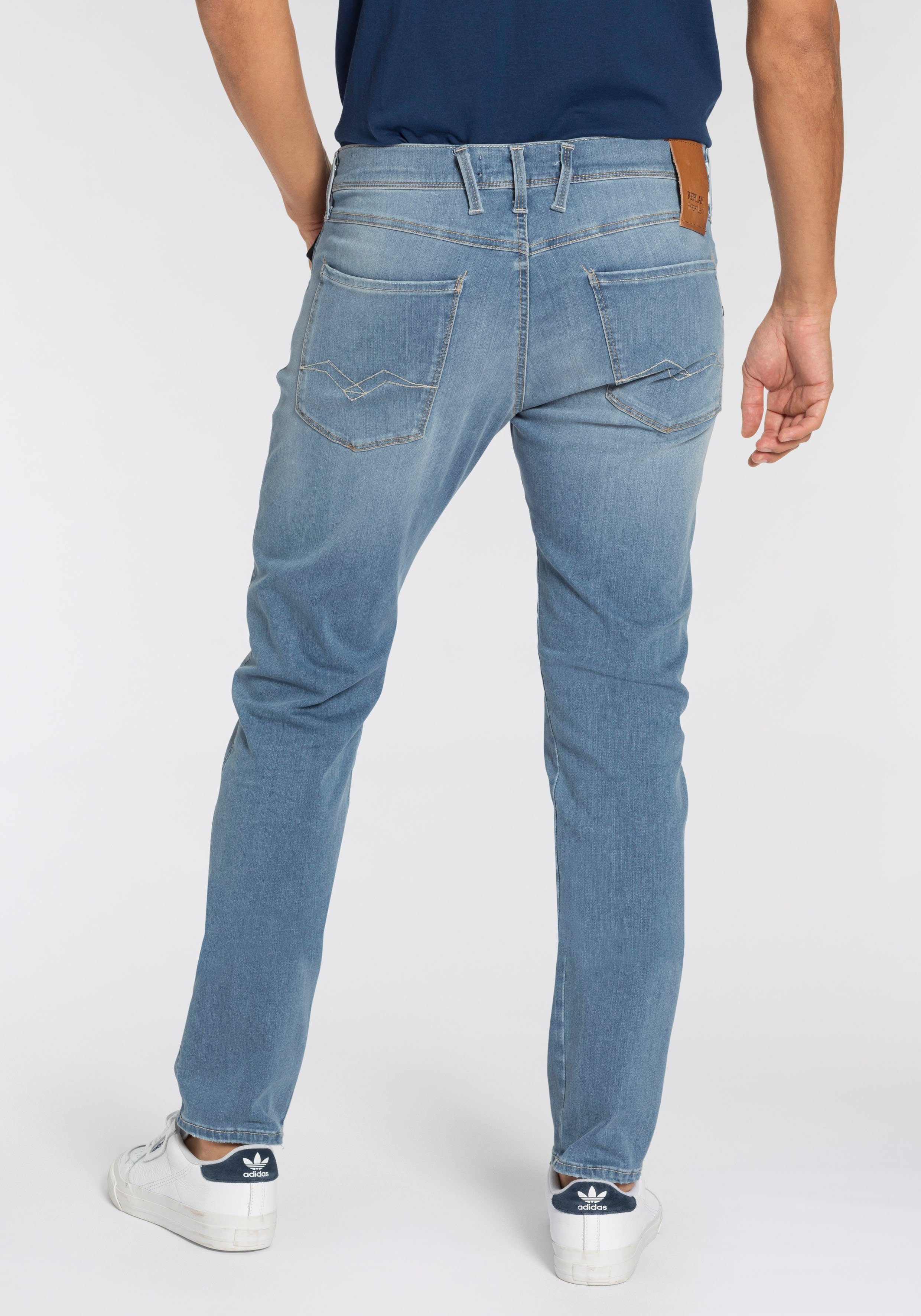 Replay ANBASS light-blue Slim-fit-Jeans