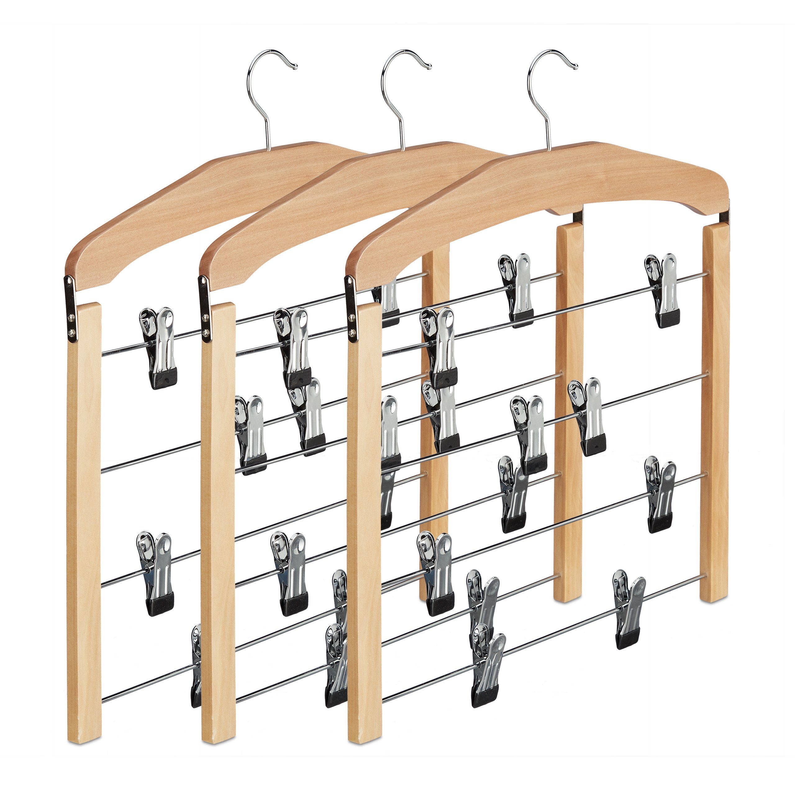 relaxdays Rockbügel mehrfach (1er/3er), (3-tlg), 3er Pack günstig online kaufen