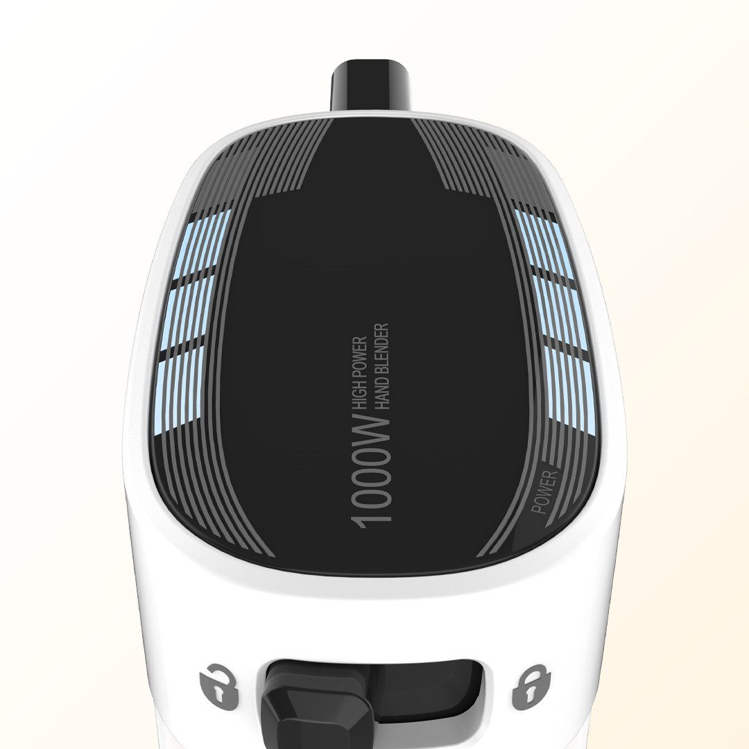 Kuvings Stabmixer Stabmixer MIXPRO1000, KIB-100E, 1,000W, Gun Metal, White, 1000 W