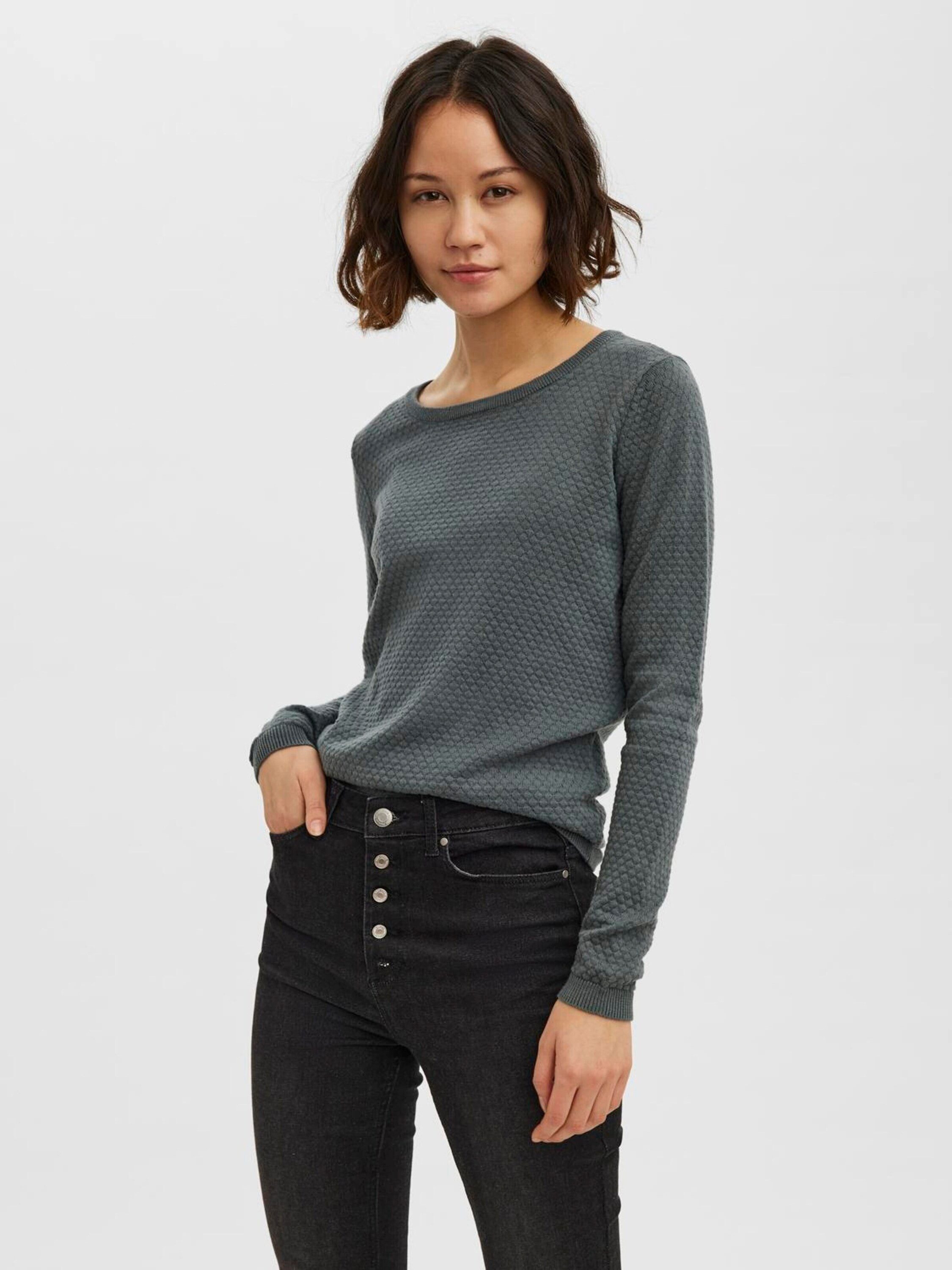 Vero Moda Rundhalspullover Care (1-tlg) Plain/ohne günstig online kaufen