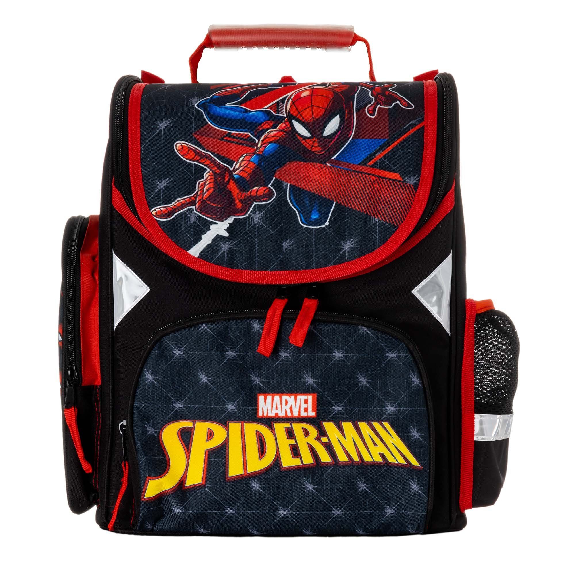 Set 3tlg Spiderman Spider Man Venom Schulranzen Rucksack Federtasche Sportbeutel 