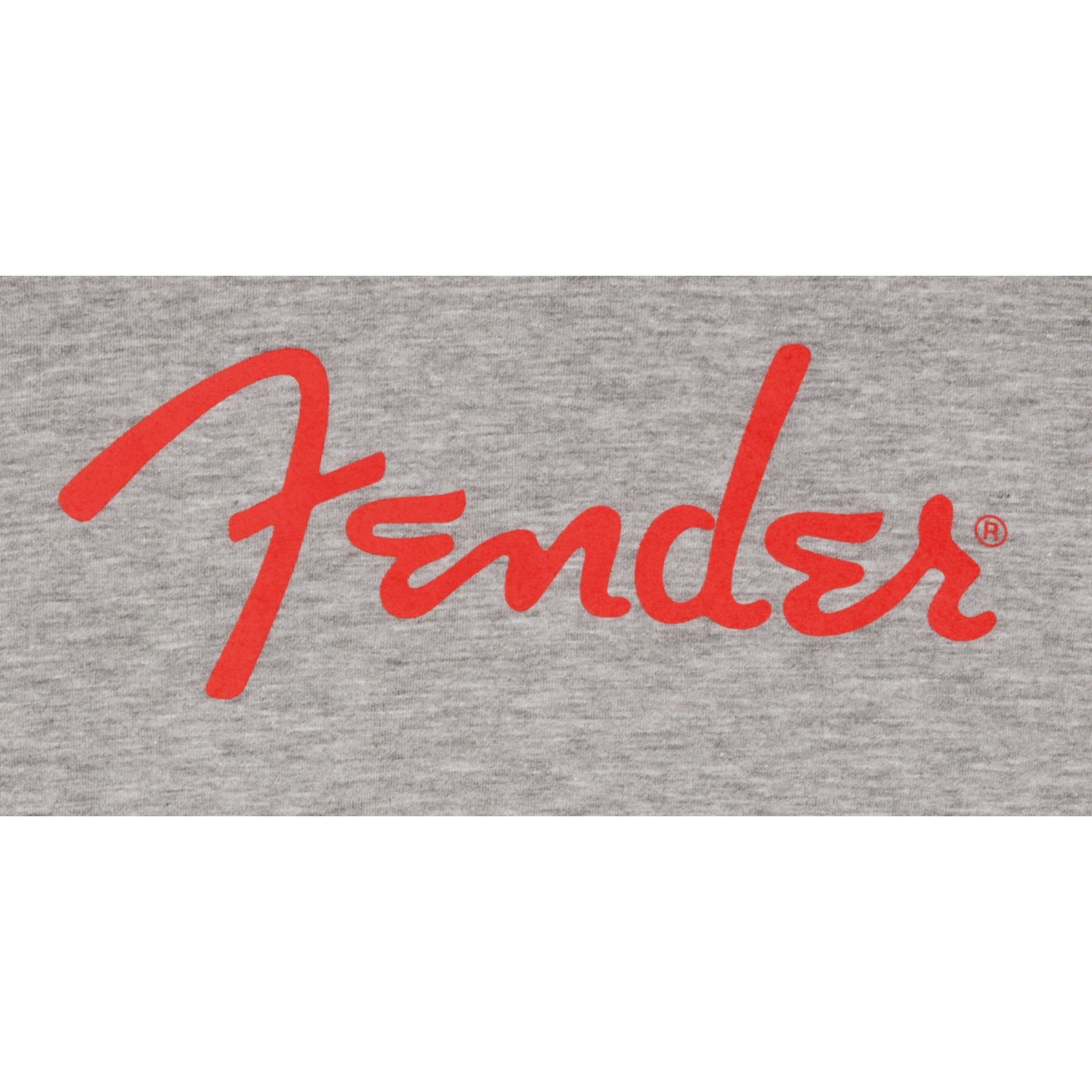 XL Fender Pullover Spielzeug-Musikinstrument, Spaghetti Logo T-Shirt L/S -