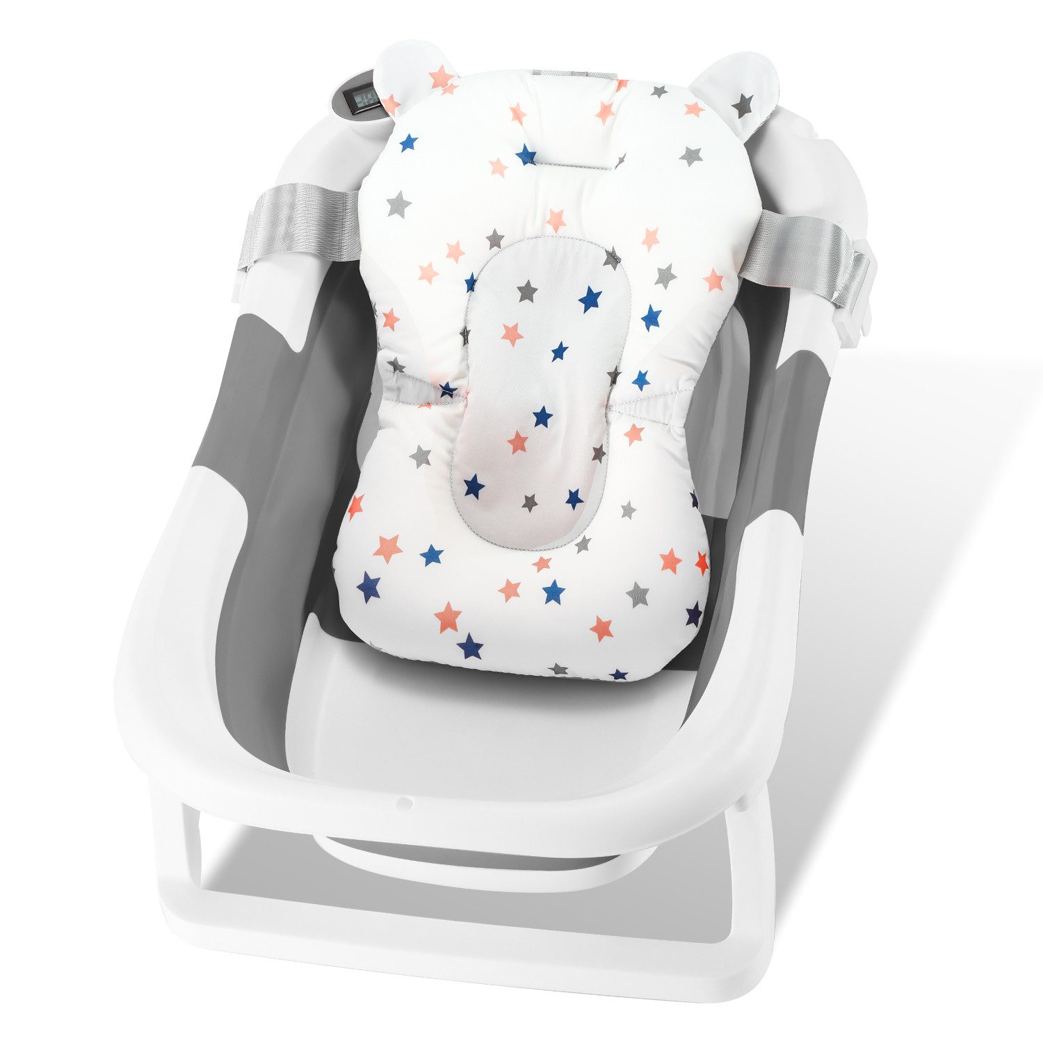 Clanmacy Babybadewanne Babybadewanne 3 in 1 Faltbare Badewanne, Wanne mit B günstig online kaufen