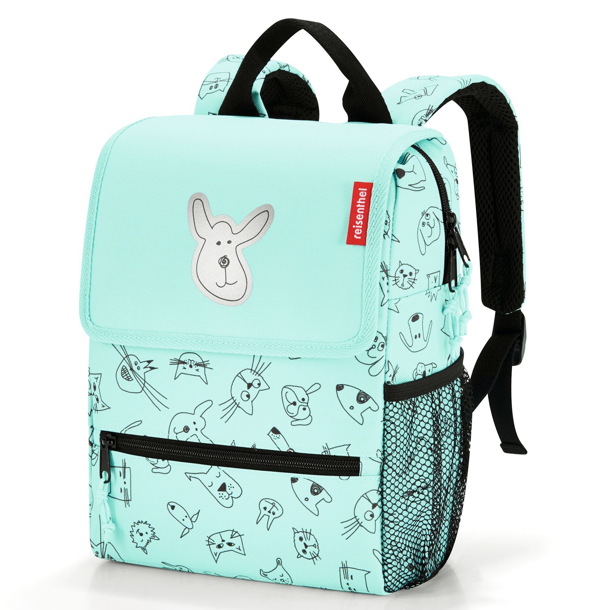 REISENTHEL® Kinderrucksack, Polyester cats and mint dogs