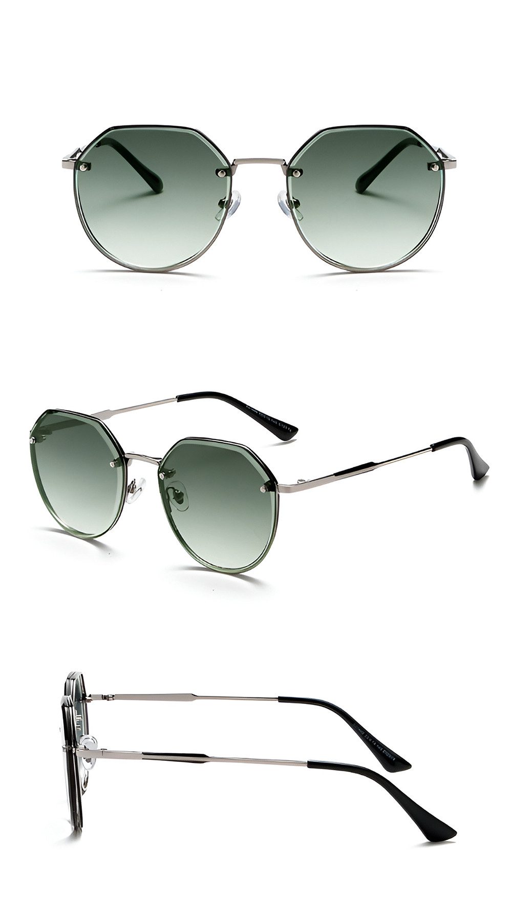 PACIEA Sonnenbrille Damen UV Schutz Mehrfarbig Polarisiert Outdoor Mode