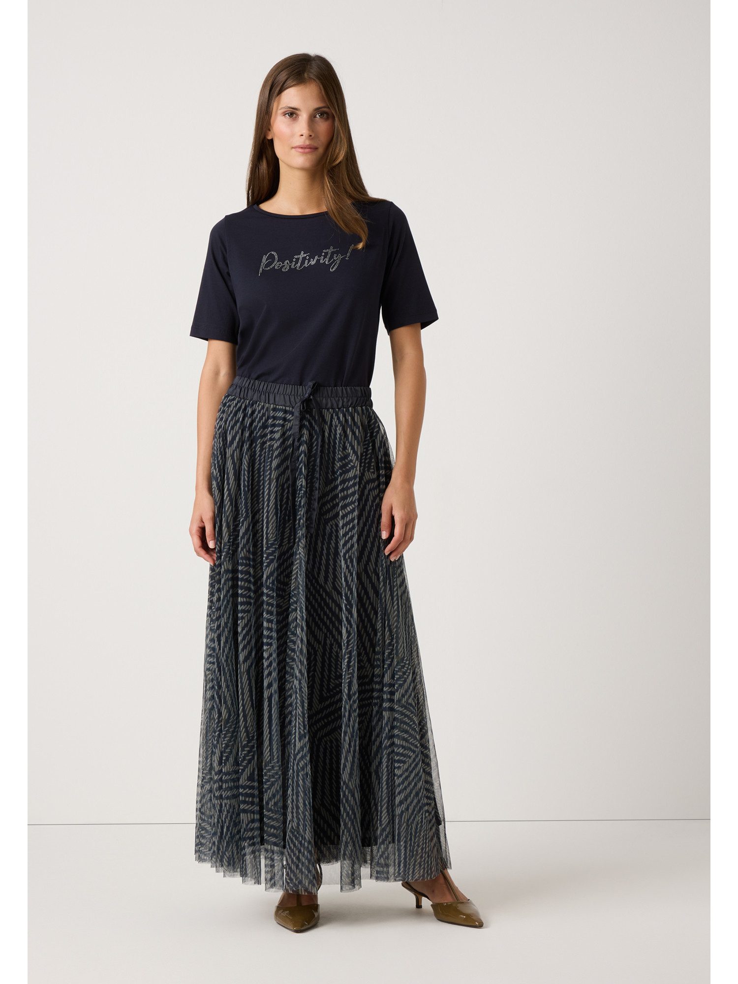 MORE&MORE Kurzarmshirt Baumwoll-Halbarmshirt günstig online kaufen