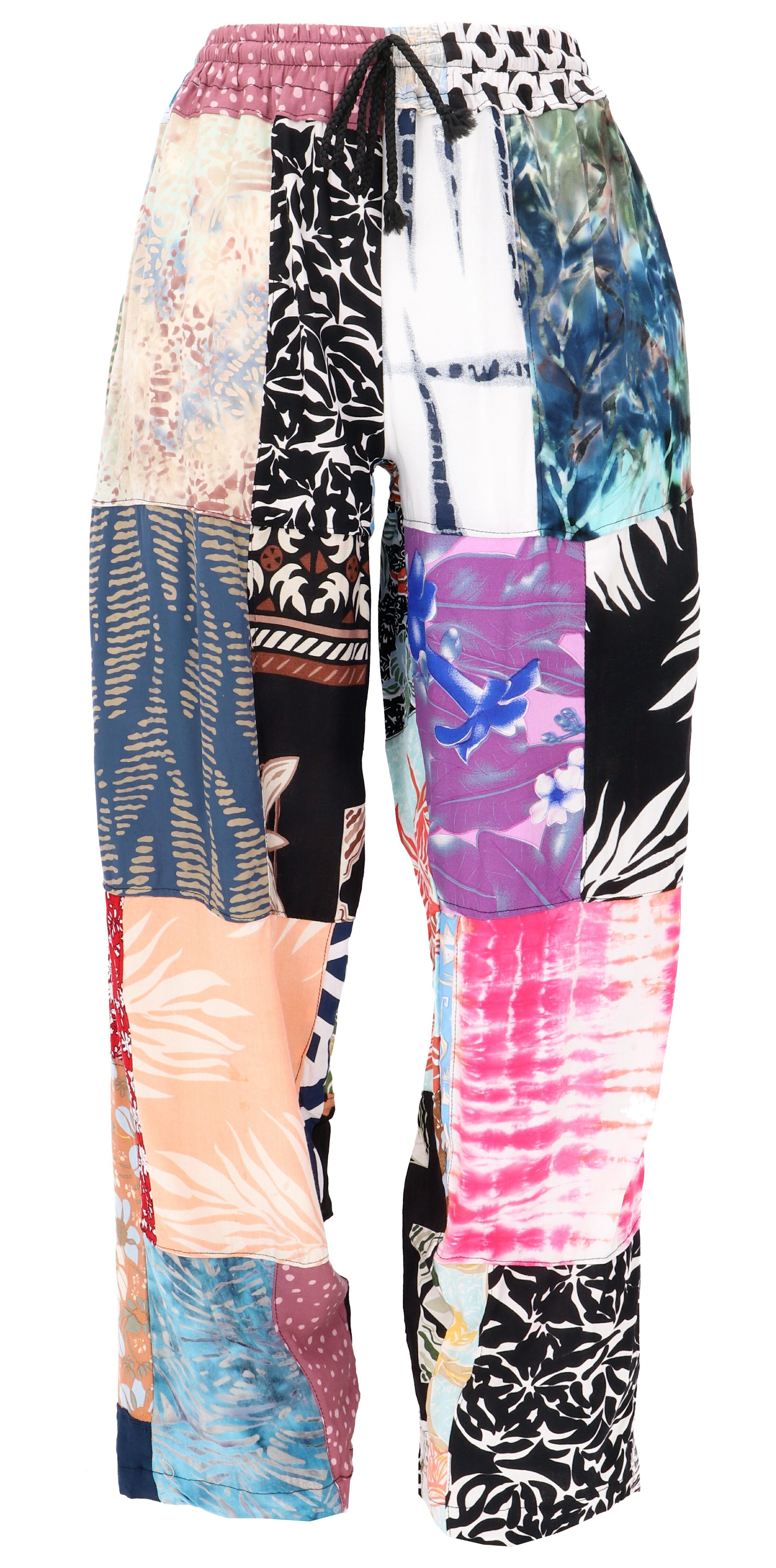 Guru-Shop Relaxhose Unikat upcyceling Patchwork Hose günstig online kaufen