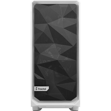 Fractal Design PC-Gehäuse Meshify 2 Compact White TG Clear Tint