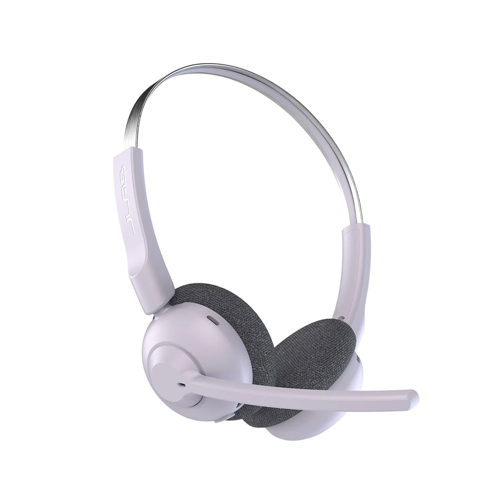 Jlab GO Work Pop Wireless Over-Ear-Kopfhörer (Kabellos, Bluetooth, USB-C, Noise Cancelling MEMS Mikrofon, Ladecase) Lila