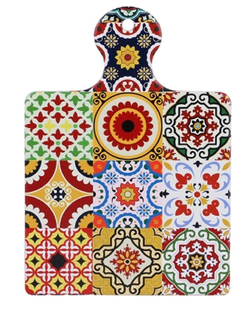 Emilja Topfuntersetzer Topfuntersetzer 3 Kork / - Mosaique Keramik 17x24cm