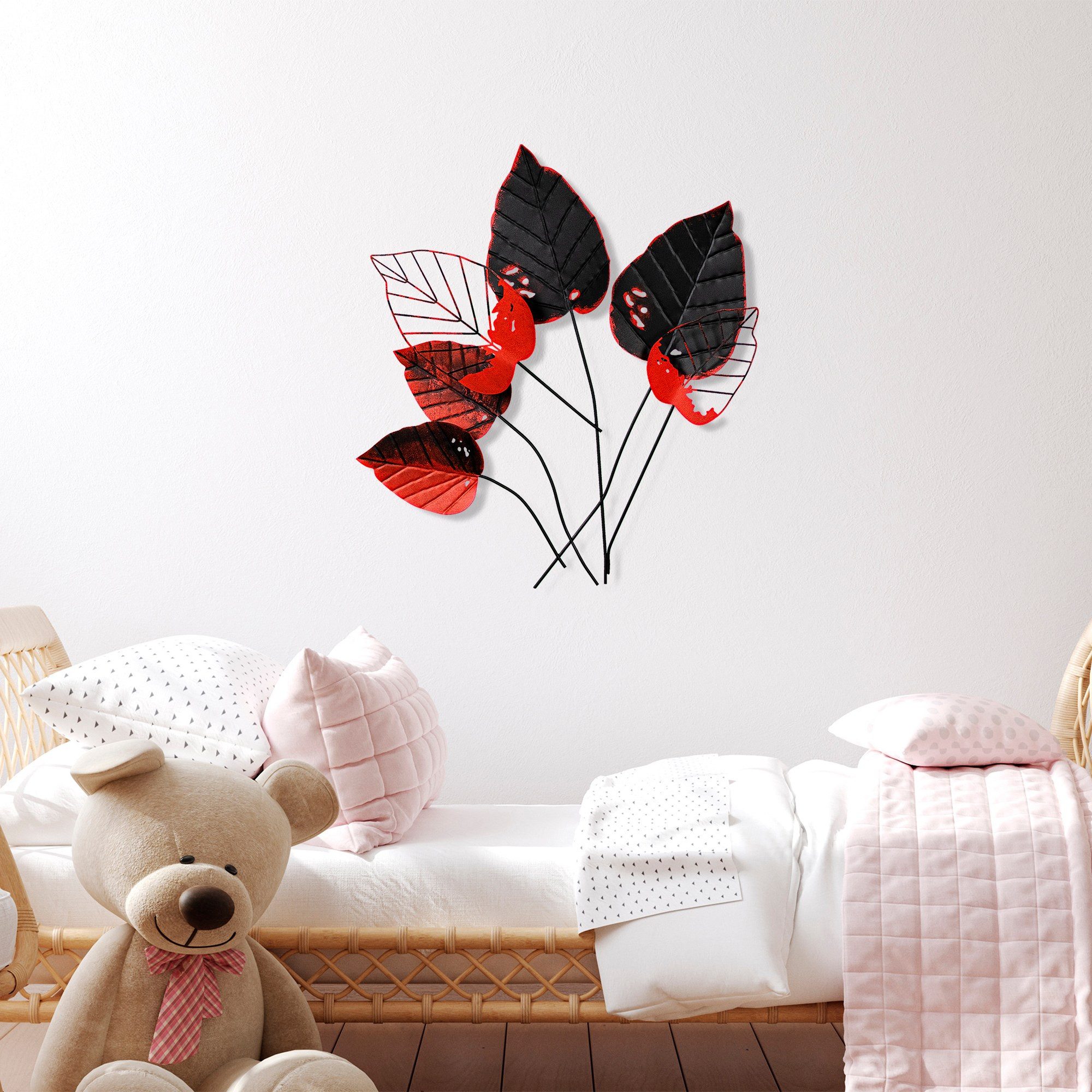 Wallity Wanddekoobjekt 100% METAL,Size: 73 x 76 x 4 cm U1293