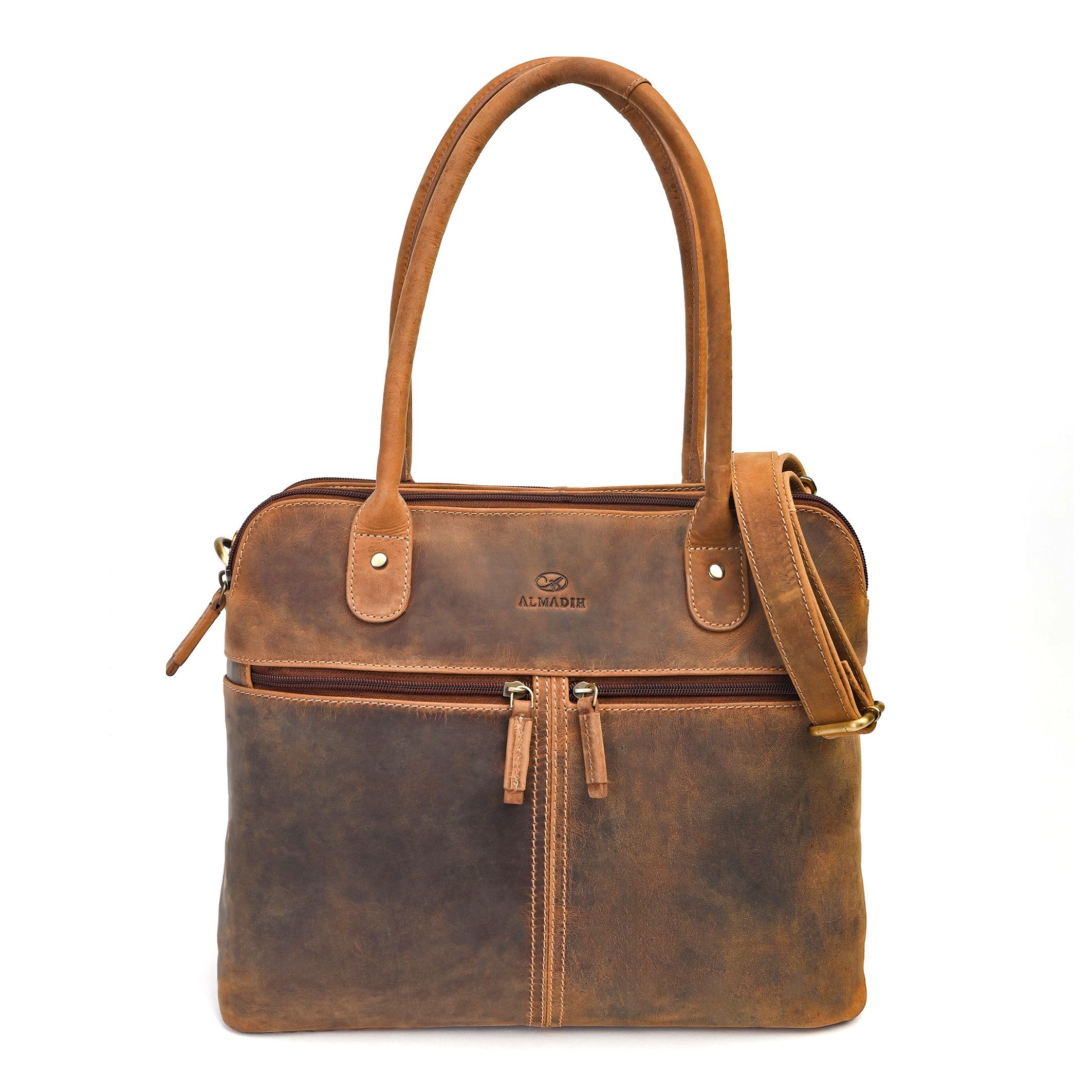 Handtasche Leder Damenhandtasche BELLA Umhängetasche Schultertasche Ledertasche