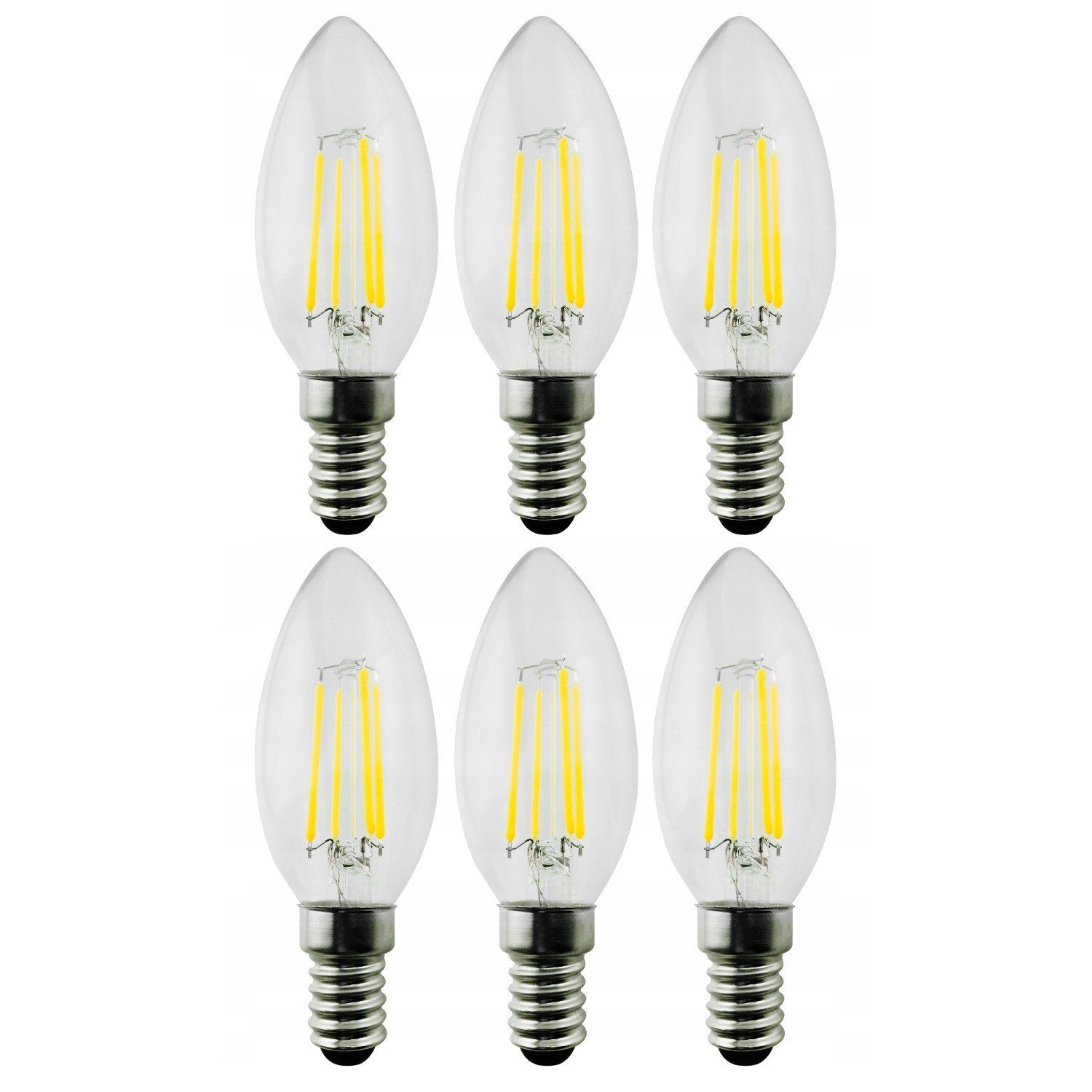 Maclean LED-Leuchtmittel, E14, 6 St., Warmweiß, 4W [40W] 470 Lumen oder 6W günstig online kaufen